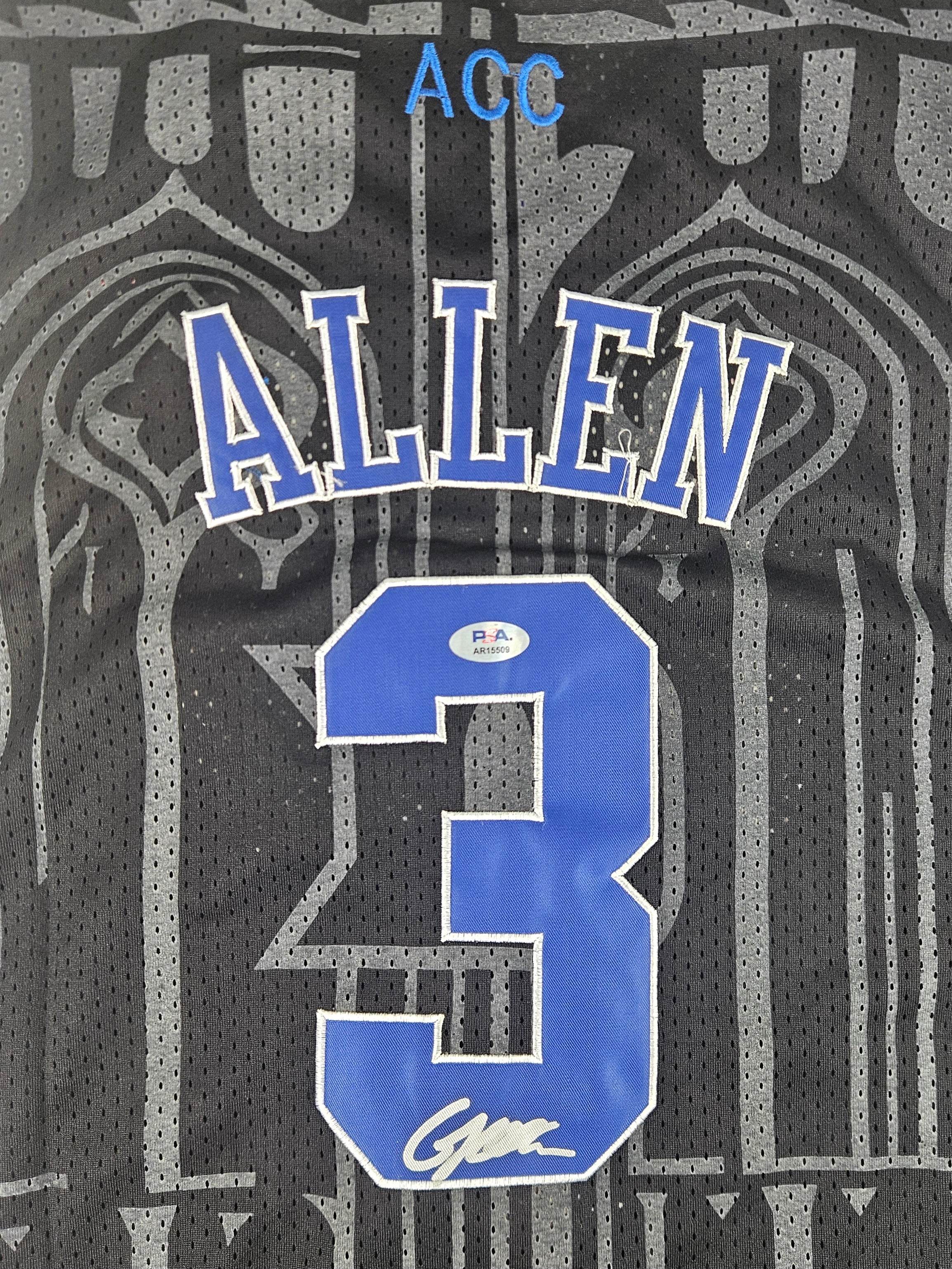 Grayson Allen Signed Autographed Duke Blue Devils Jersey PSA Certified