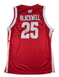John Blackwell Signed Autographed Wisconsin Badgers Jersey PSA Certified