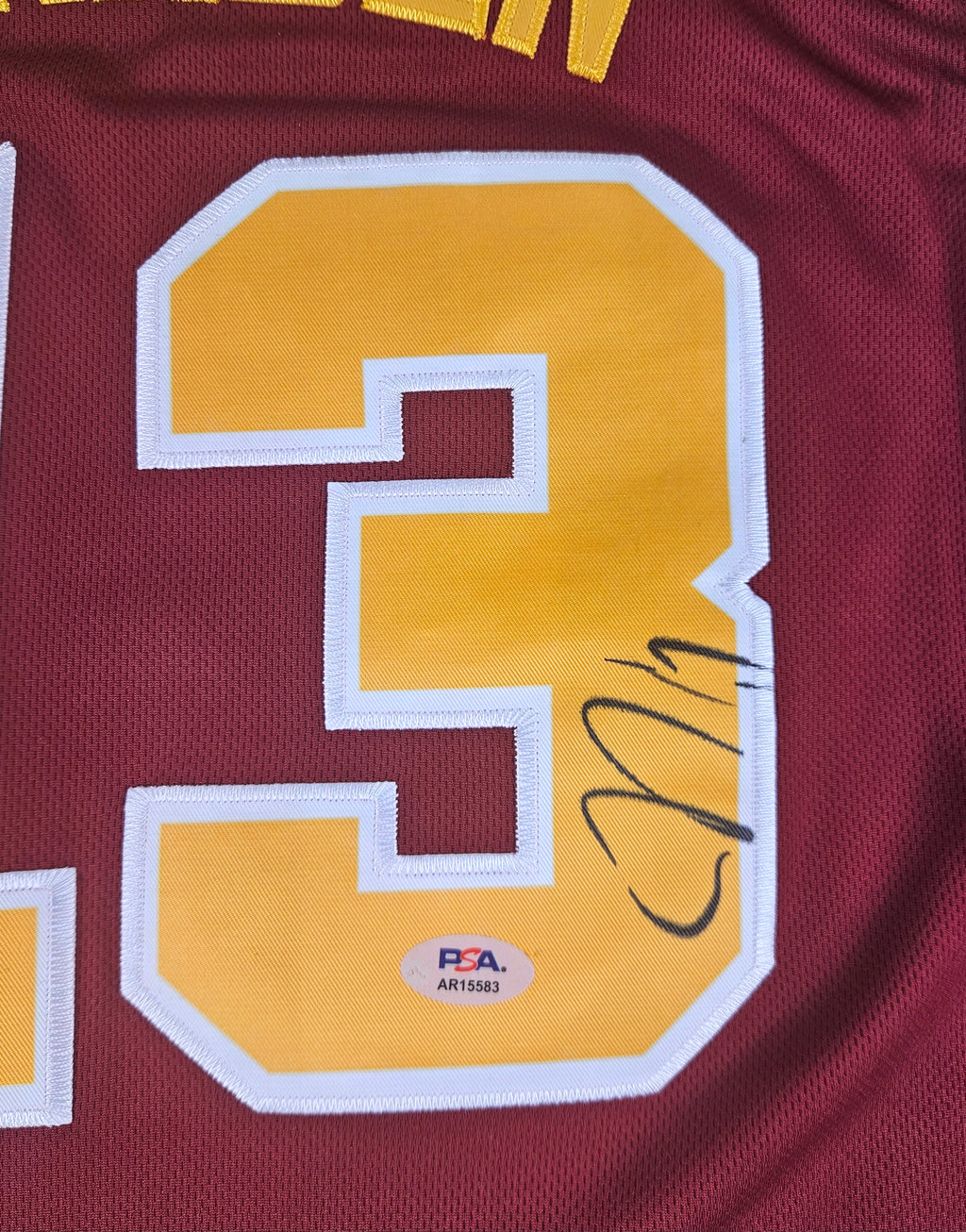 James Harden Signed Autographed Arizona State Sun Devils ASU Jersey PSA Certified