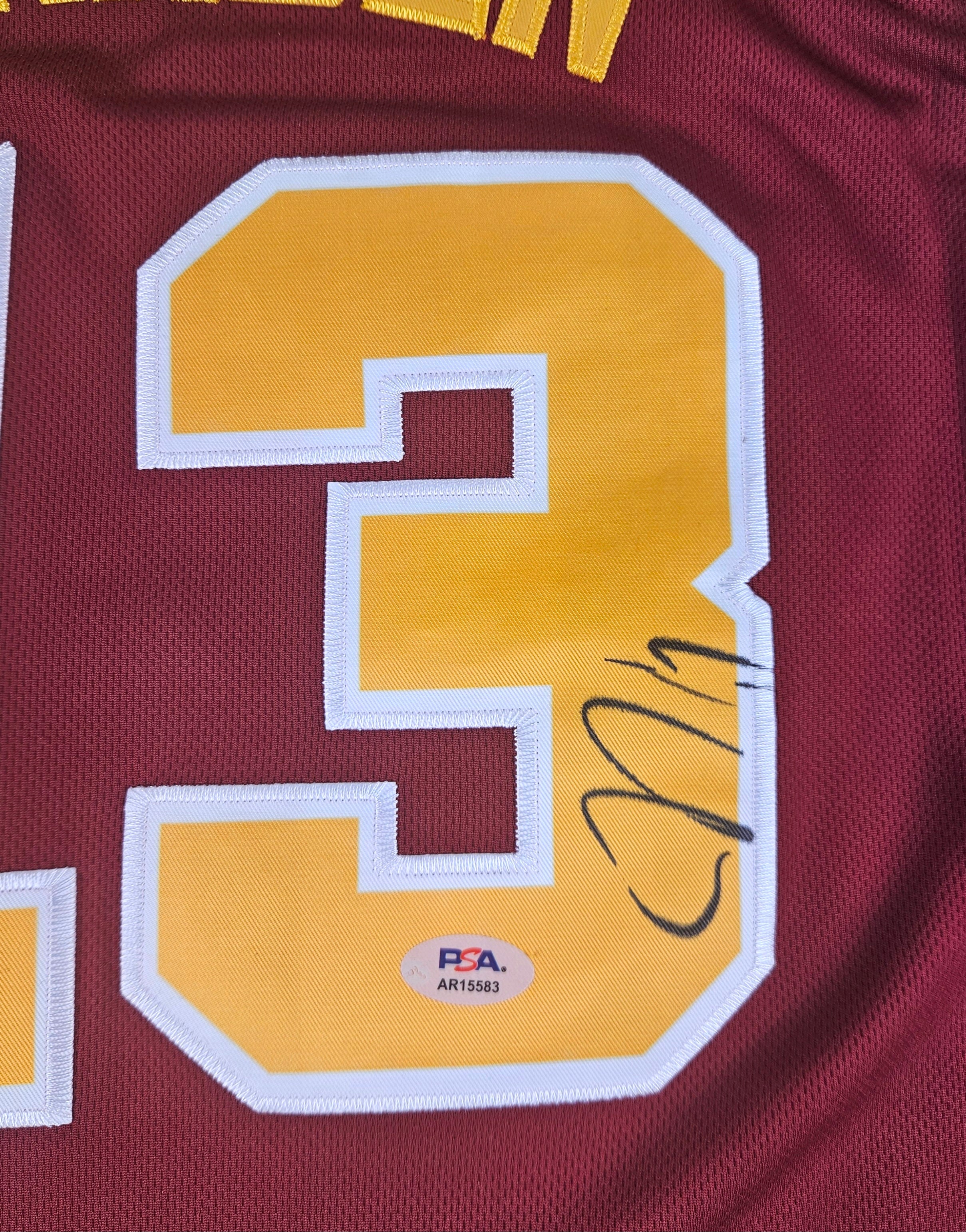 James Harden Signed Autographed Arizona State Sun Devils ASU Jersey PSA Certified