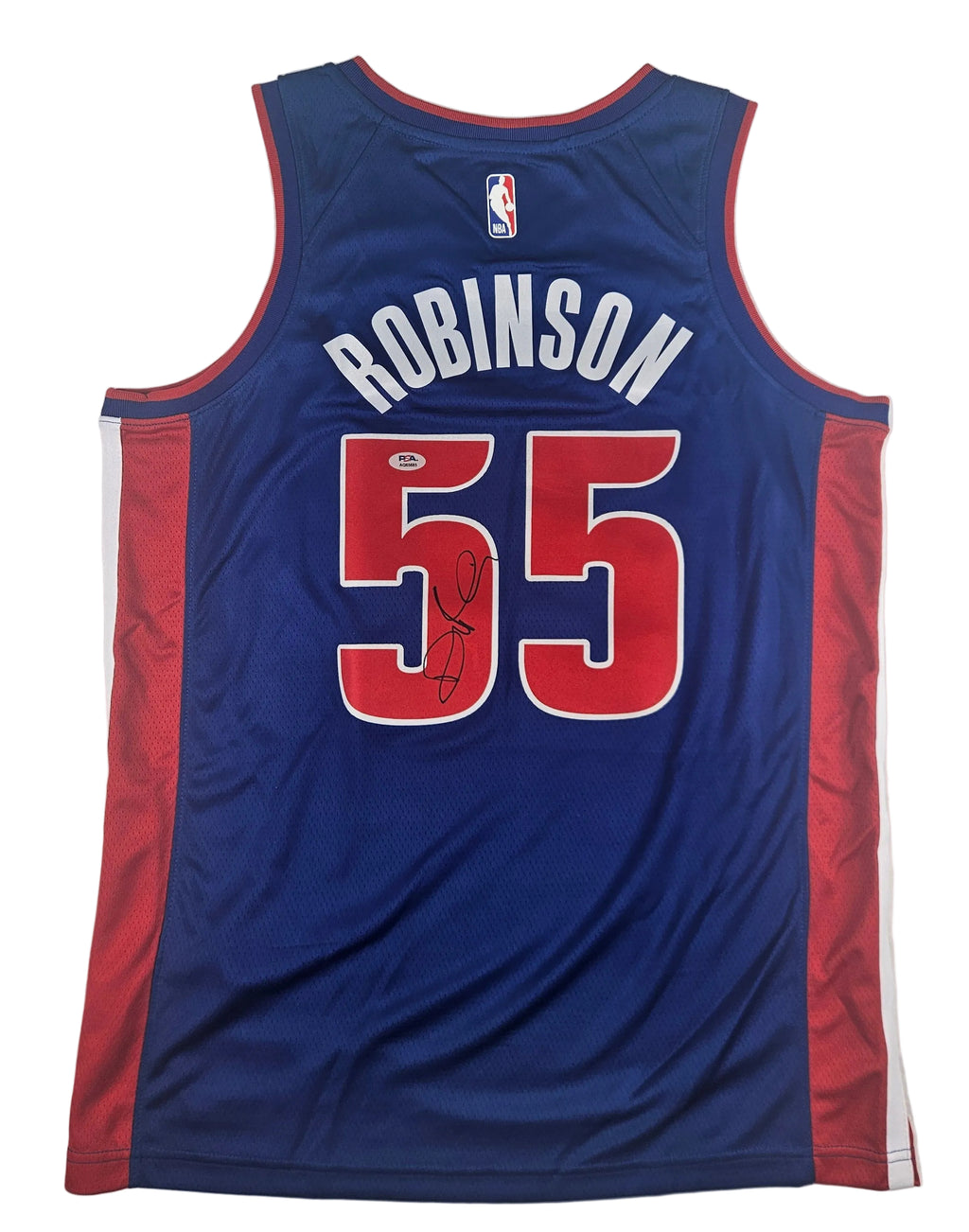 Duncan Robinson Signed Autographed Detroit Pistons Jersey PSA Certified