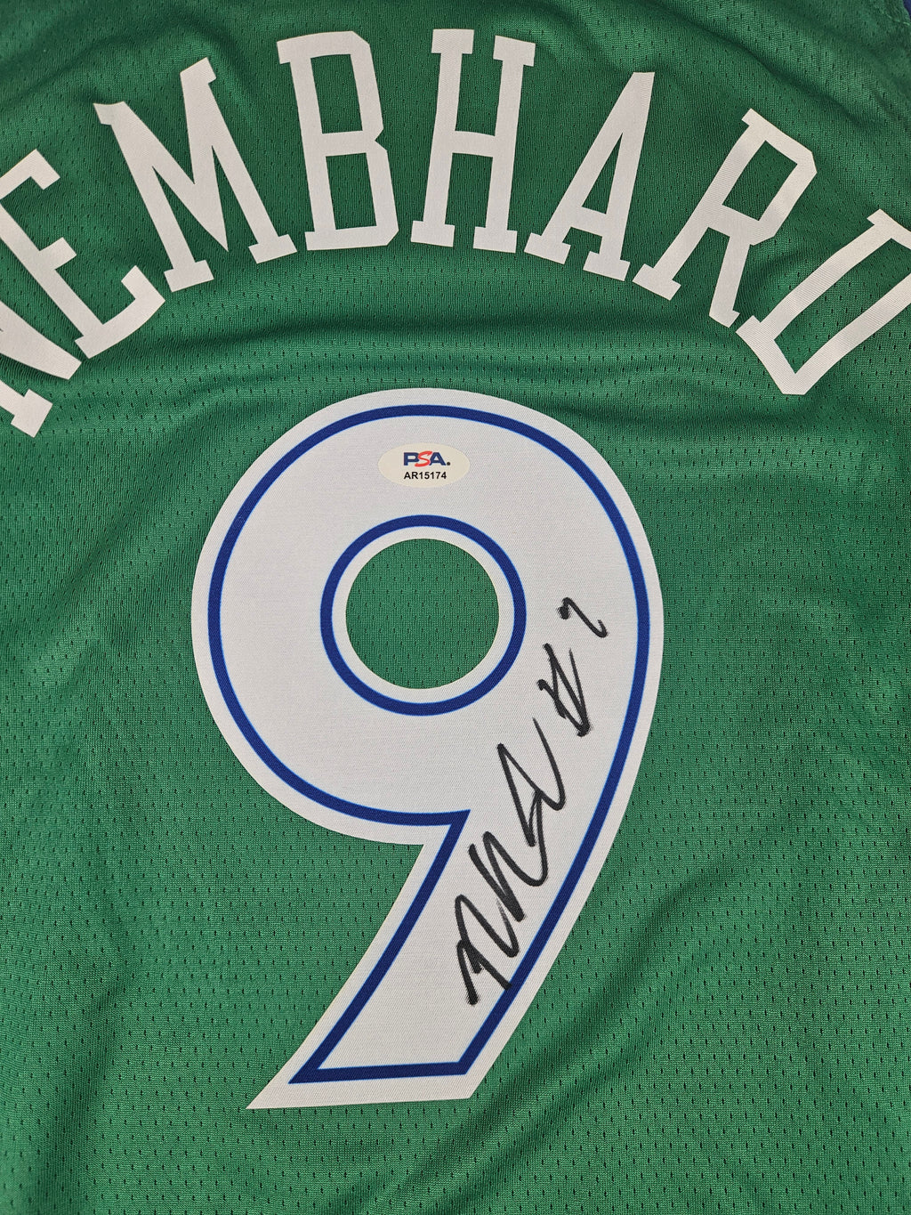 Ryan Nembhard Signed Autographed Dallas Mavericks Jersey PSA Certified