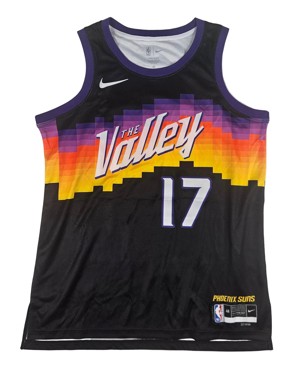 Jamaree Bouyea Signed Autographed Phoenix Suns Jersey PSA Certified