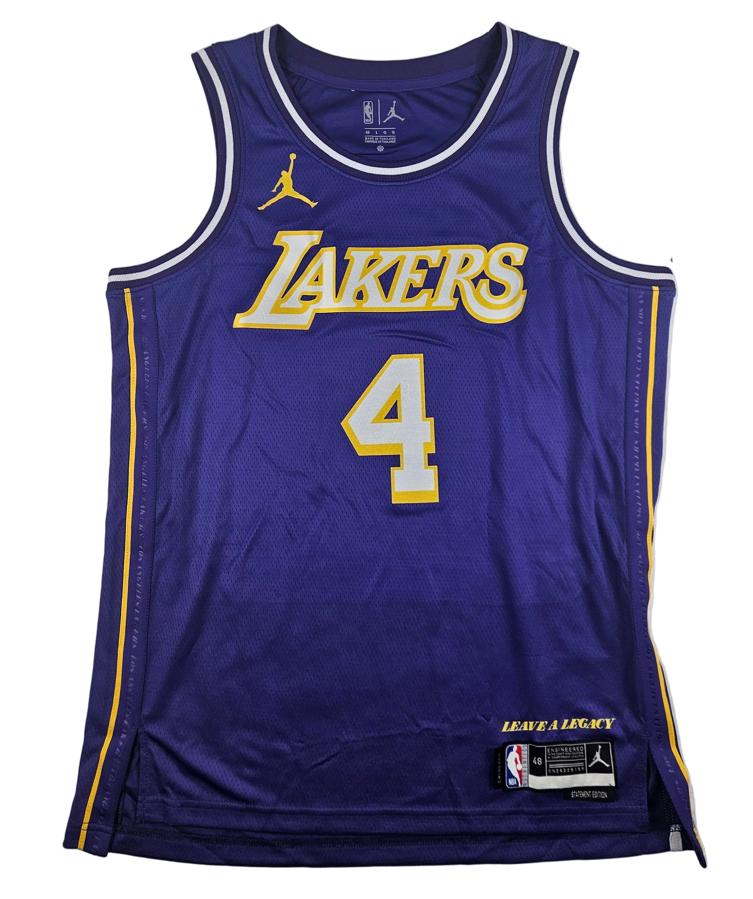 Dalton Knecht Signed Autographed Jersey Los Angeles Lakers JSA COA
