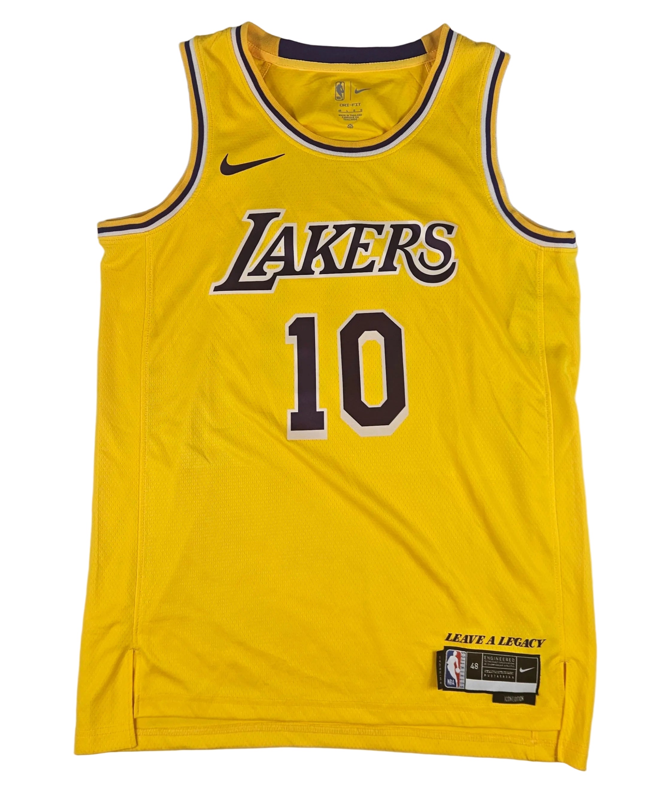 Luke Kennard Signed Autographed Los Angeles Lakers Jersey PSA Certified