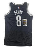 Egor Demin Signed Autographed Brooklyn Nets Jersey JSA COA
