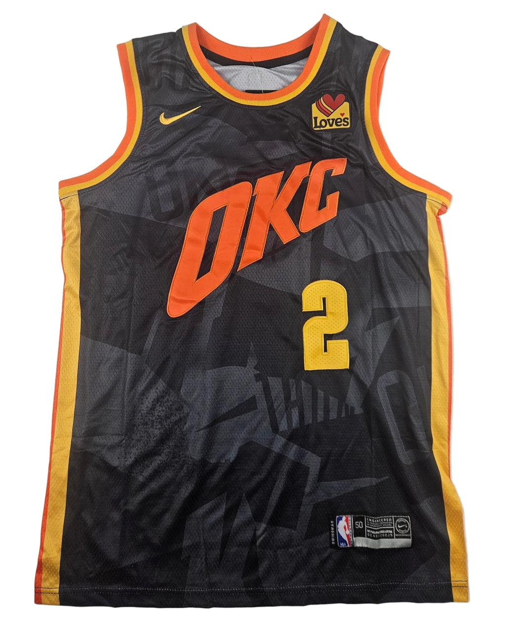 Shai Gilgeous-Alexander Signed Autographed Oklahoma City Thunder Jersey PSA Certified