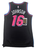 Keshad Johnson Signed Autographed Miami Heat Jersey JSA COA