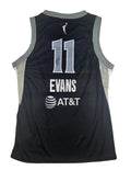 Dana Evans Signed Autographed Las Vegas Aces Wnba Jersey