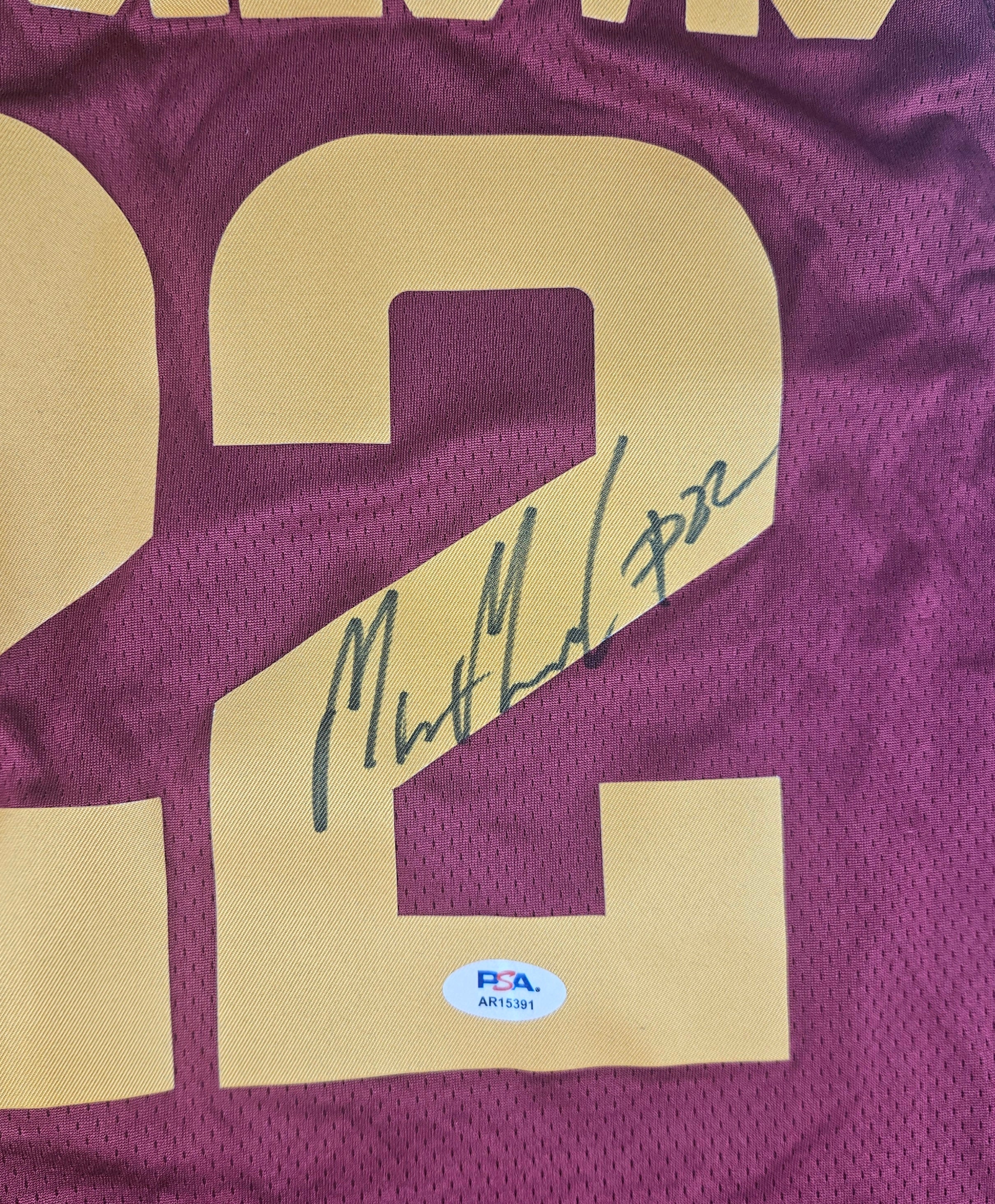 Milan Momcilovic Signed Autographed Iowa State Cyclones Jersey PSA Certified