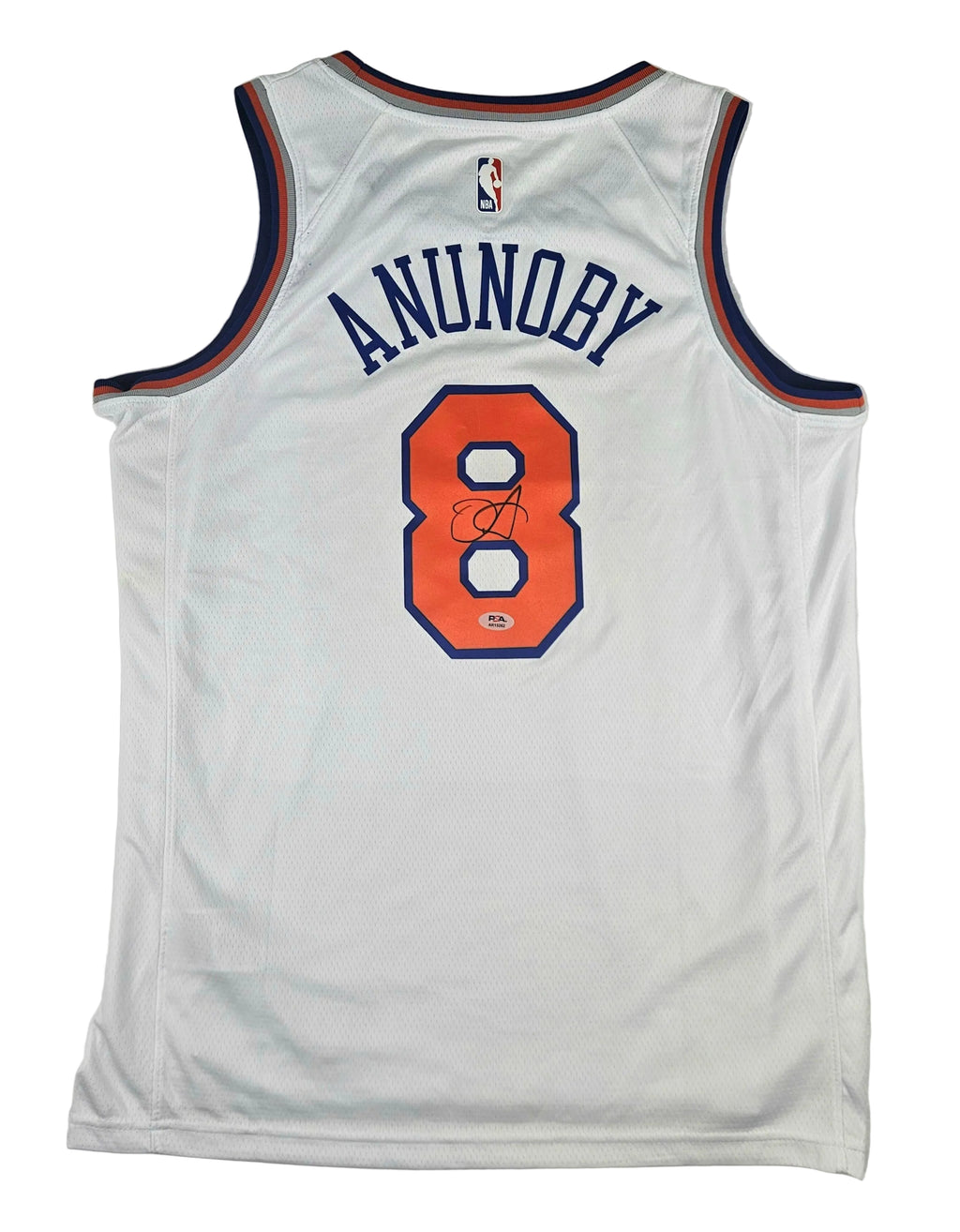OG Anunoby Signed Autographed New York Knicks Jersey PSA Certified