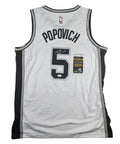 Gregg Popovich Signed Autographed San Antonio Spurs Jersey JSA COA