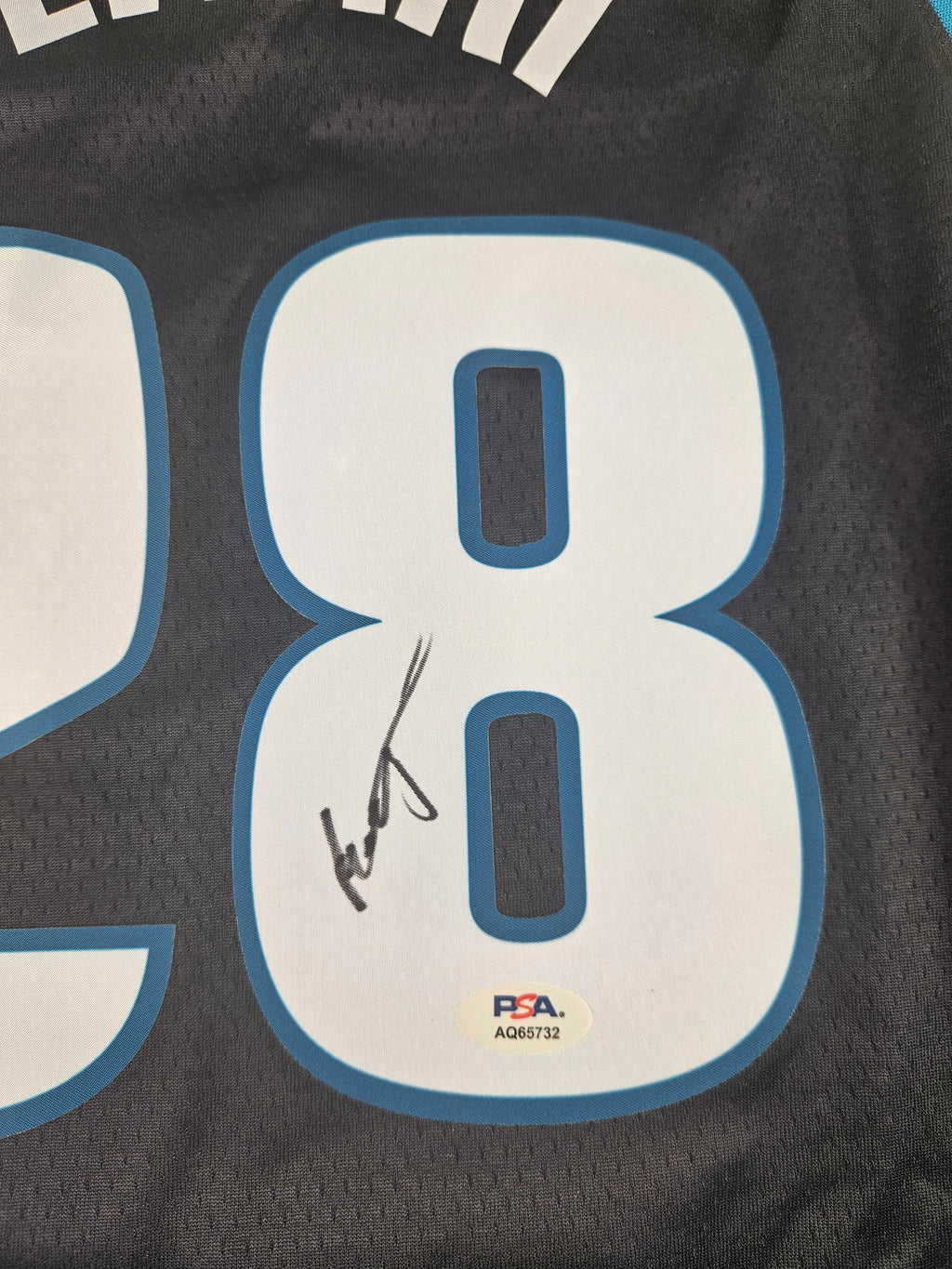 Isaiah Stewart Signed Autographed Detroit Pistons Jersey PSA Certified