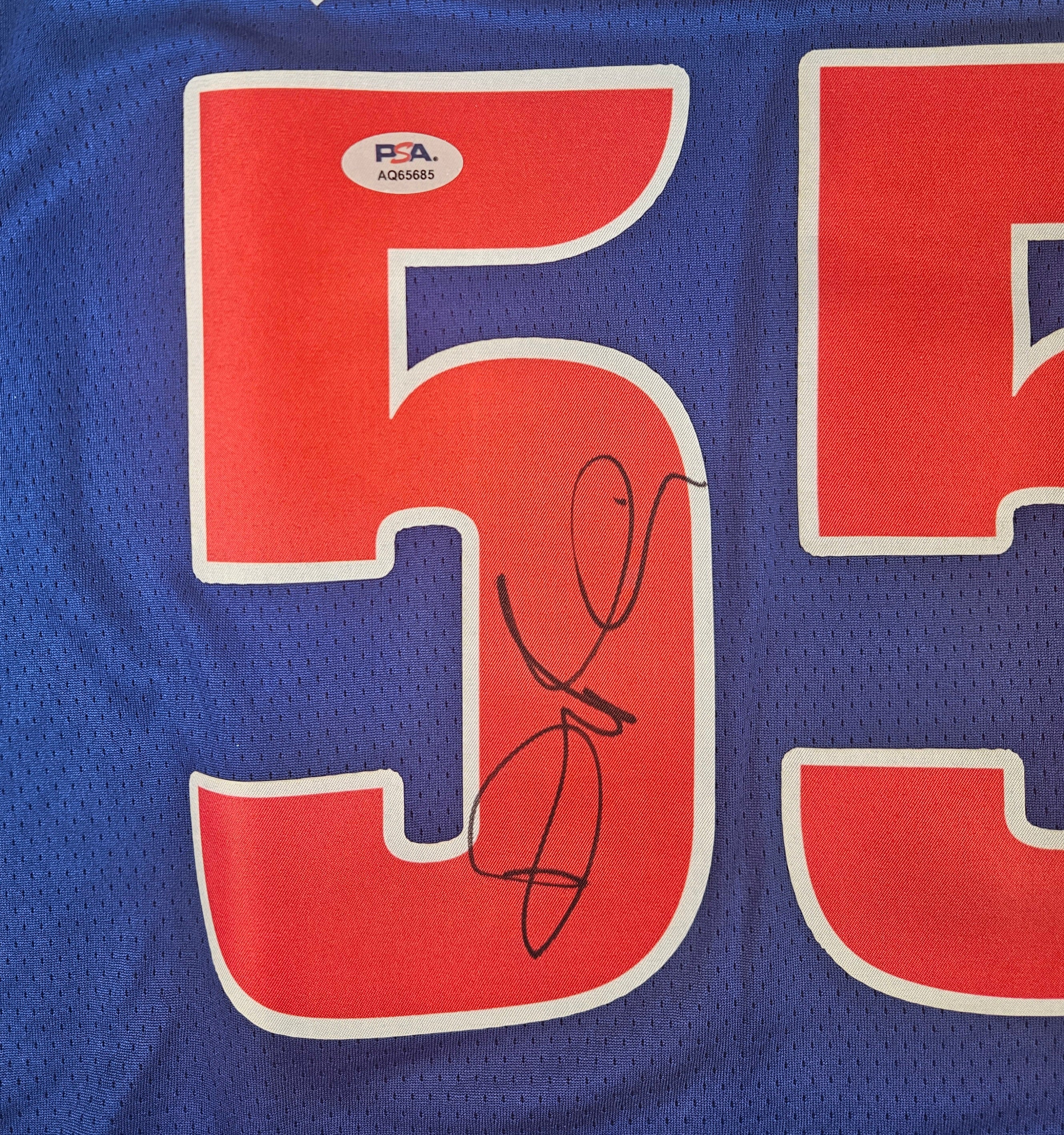 Duncan Robinson Signed Autographed Detroit Pistons Jersey PSA Certified
