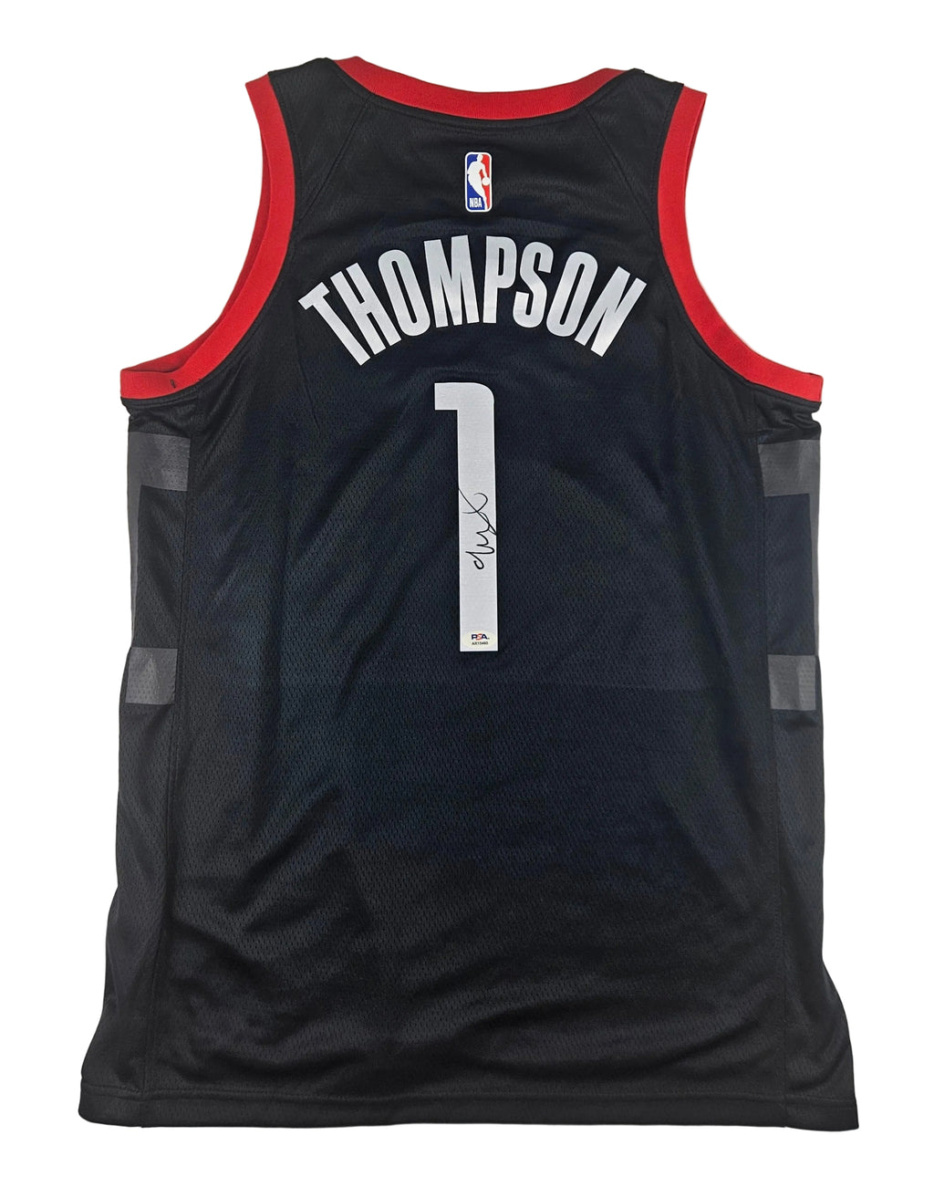 Amen Thompson Signed Autographed Houston Rockets Jersey PSA Certified