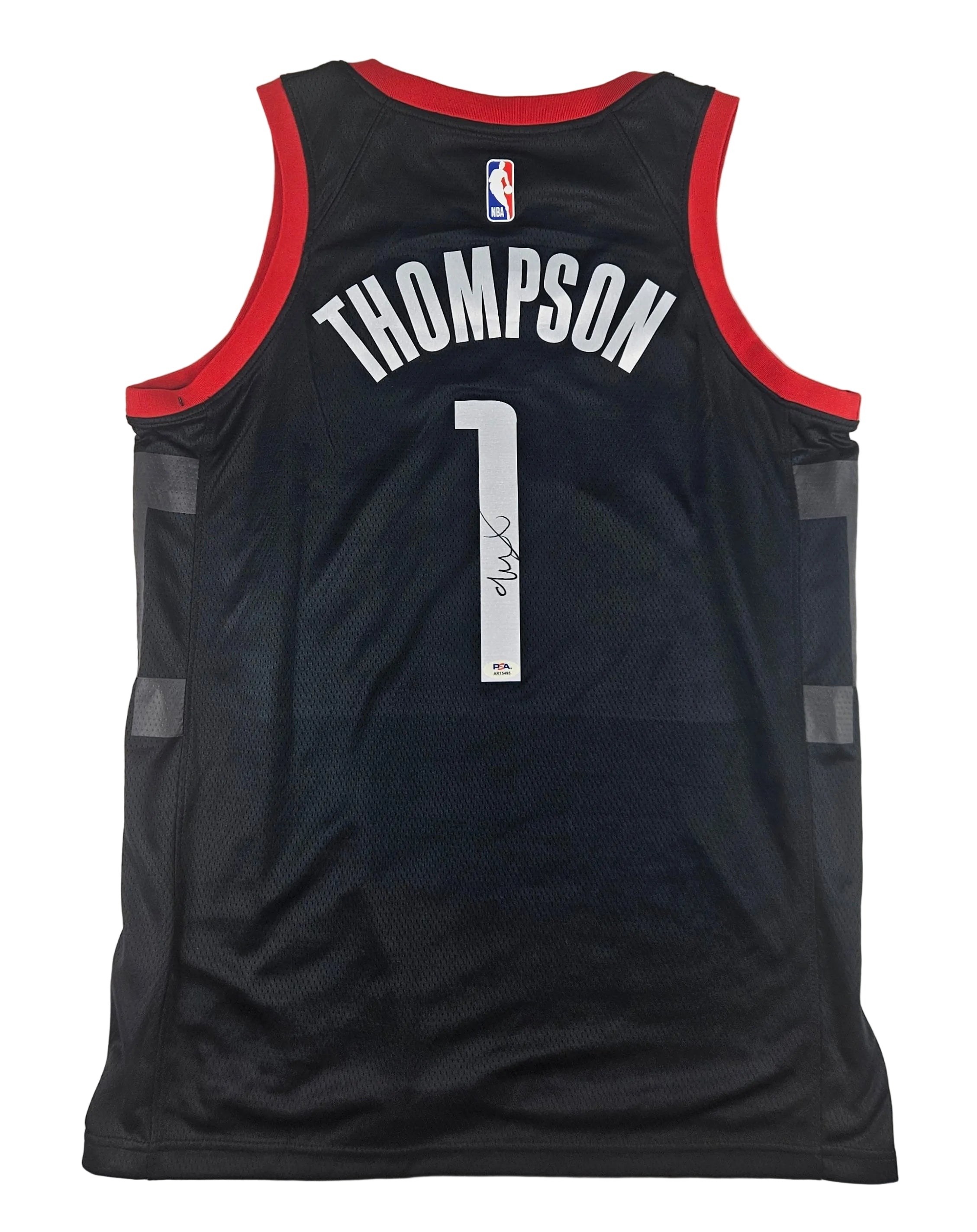 Amen Thompson Signed Autographed Houston Rockets Jersey PSA Certified