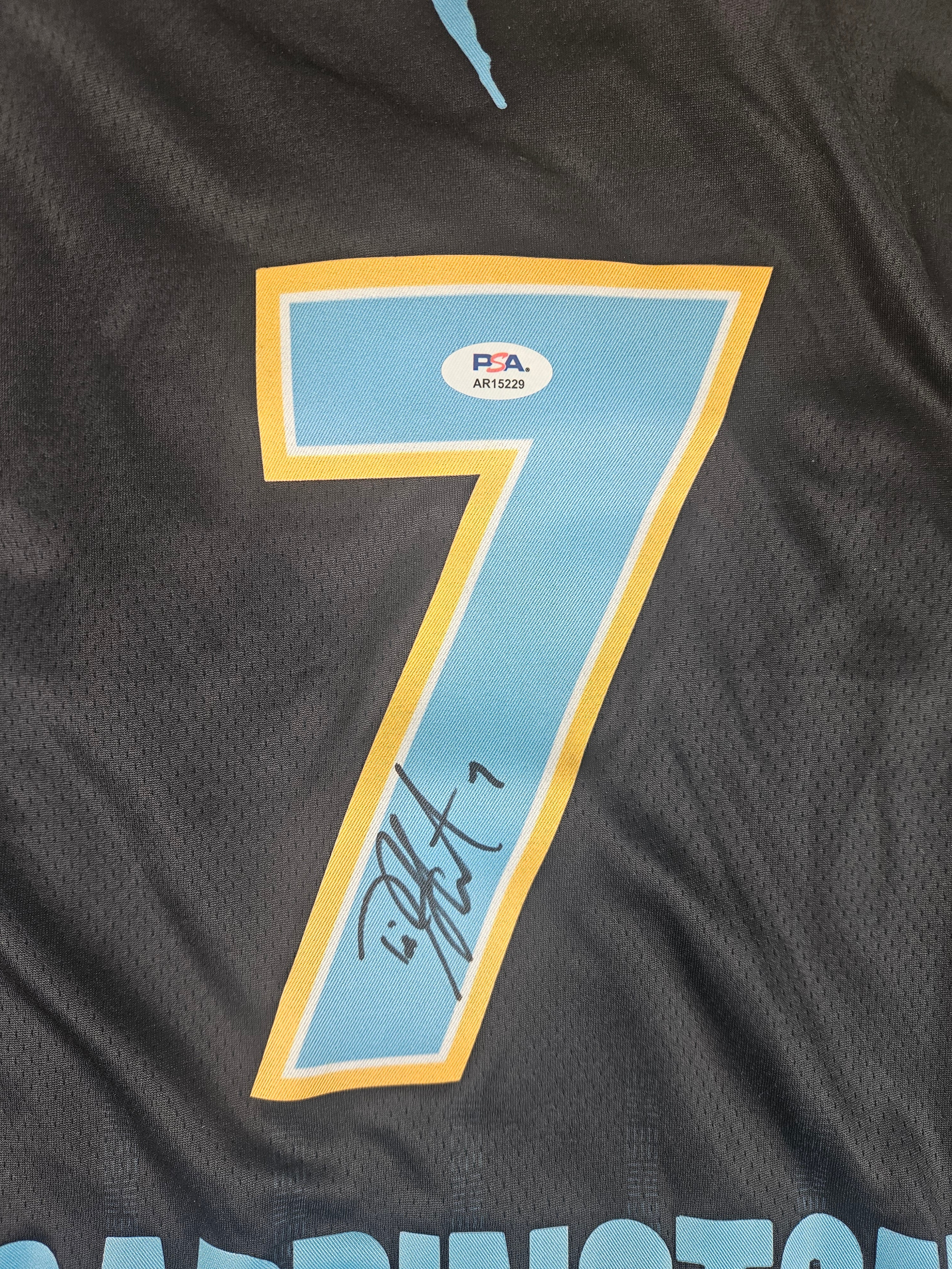 DiJonai Carrington Signed Autographed Chicago Sky Wnba Jersey PSA Certified