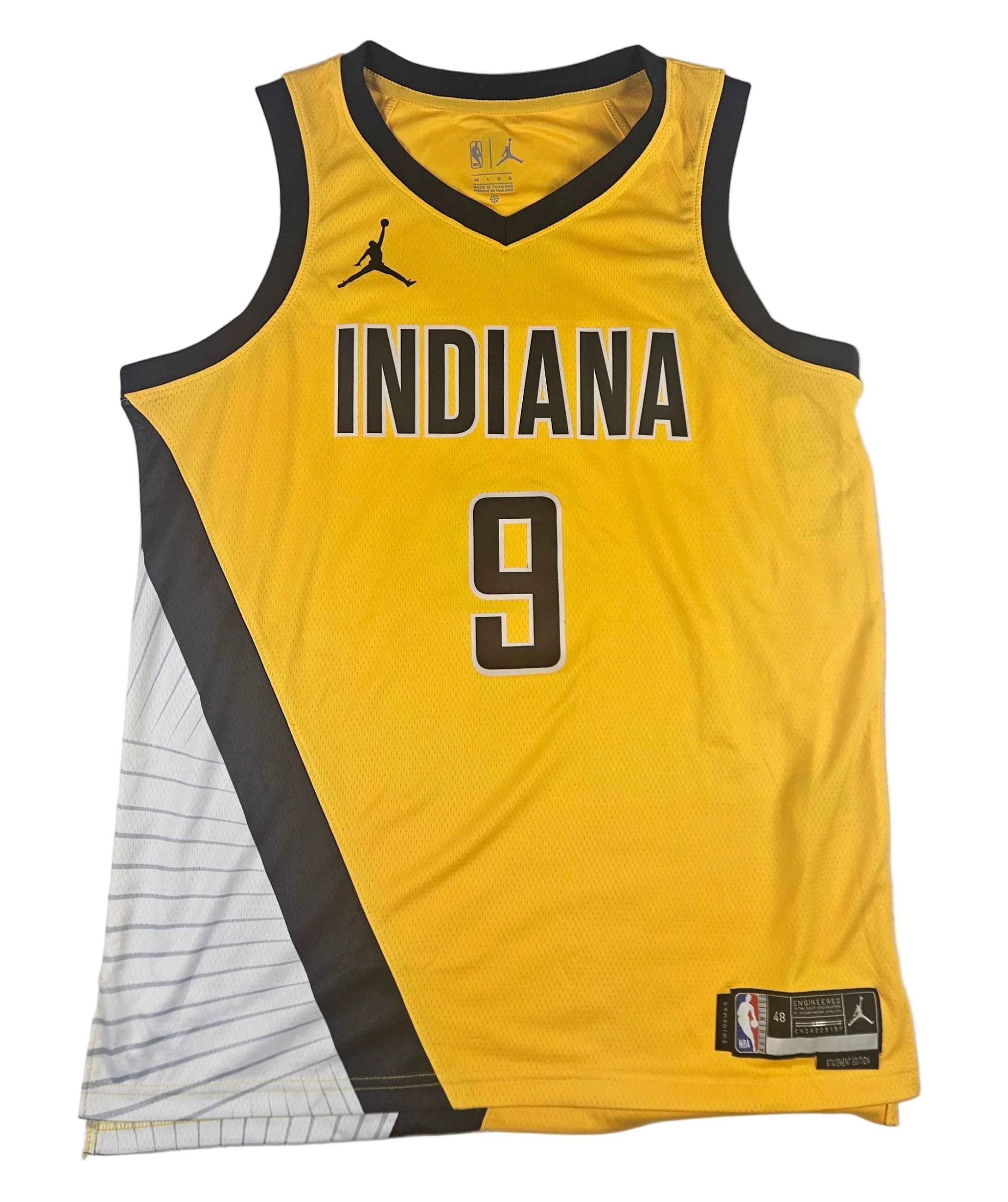 TJ McConnell Signed Autographed Indiana Pacers Jersey PSA Certified
