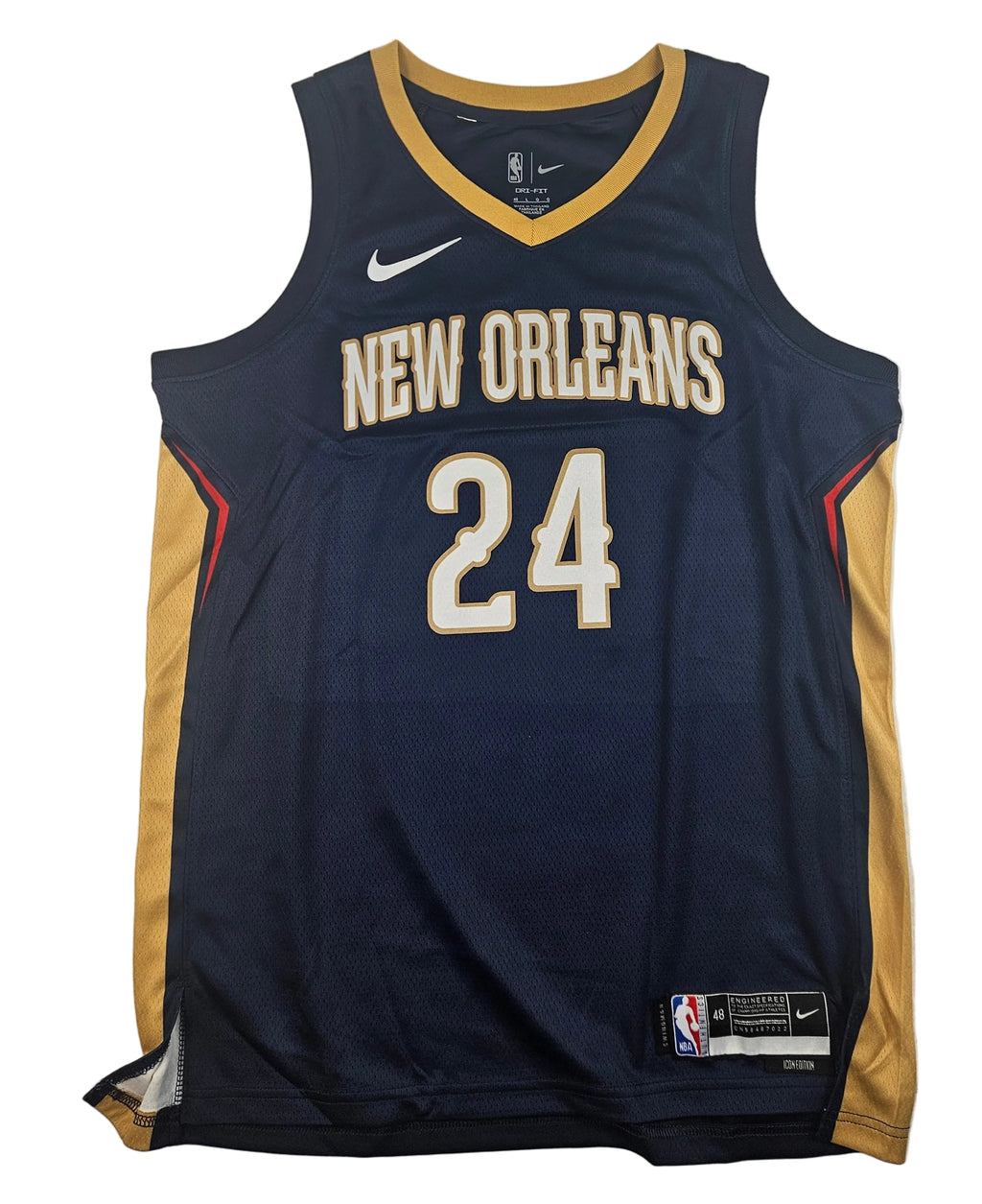 Jordan Hawkins Signed Autographed New Orleans Pelicans Jersey JSA COA