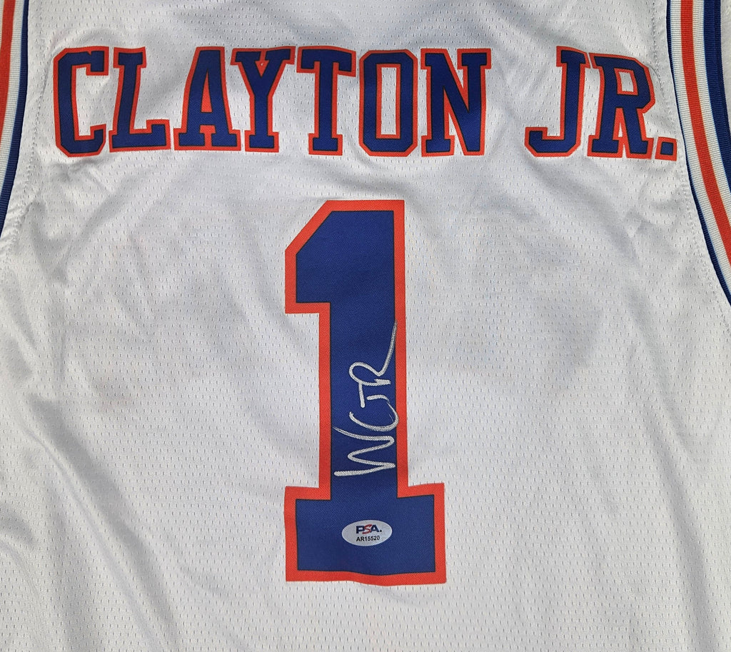 Walter Clayton Jr. Signed Autographed Florida Gators Jersey PSA Certified