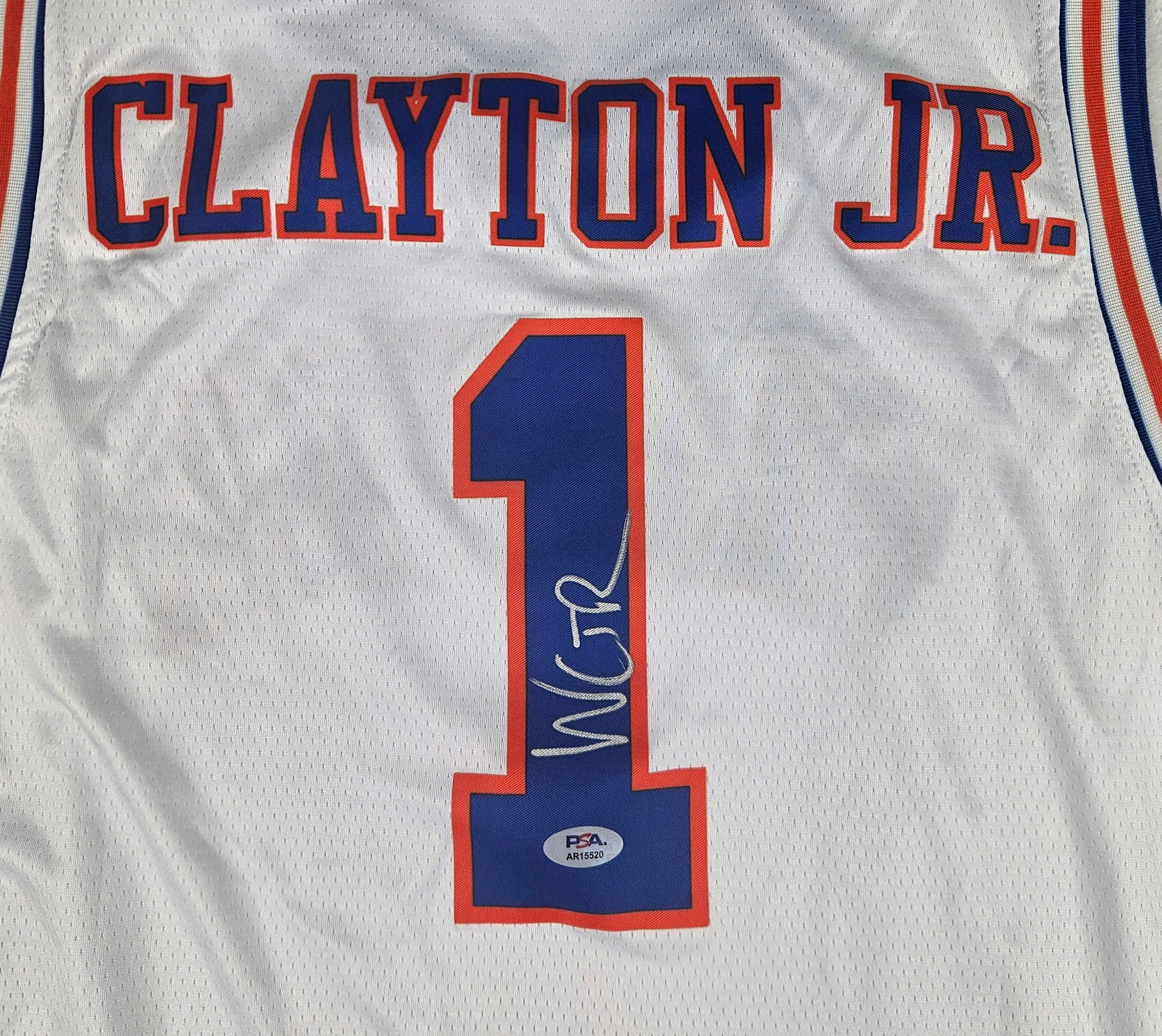 Walter Clayton Jr. Signed Autographed Florida Gators Jersey PSA Certified