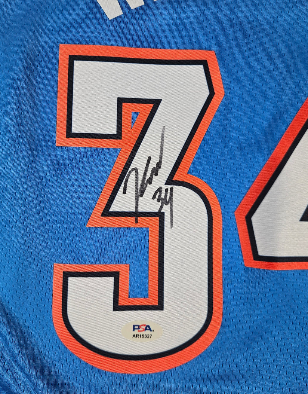Kenrich Williams Signed Autographed Oklahoma City Thunder Jersey PSA Certified