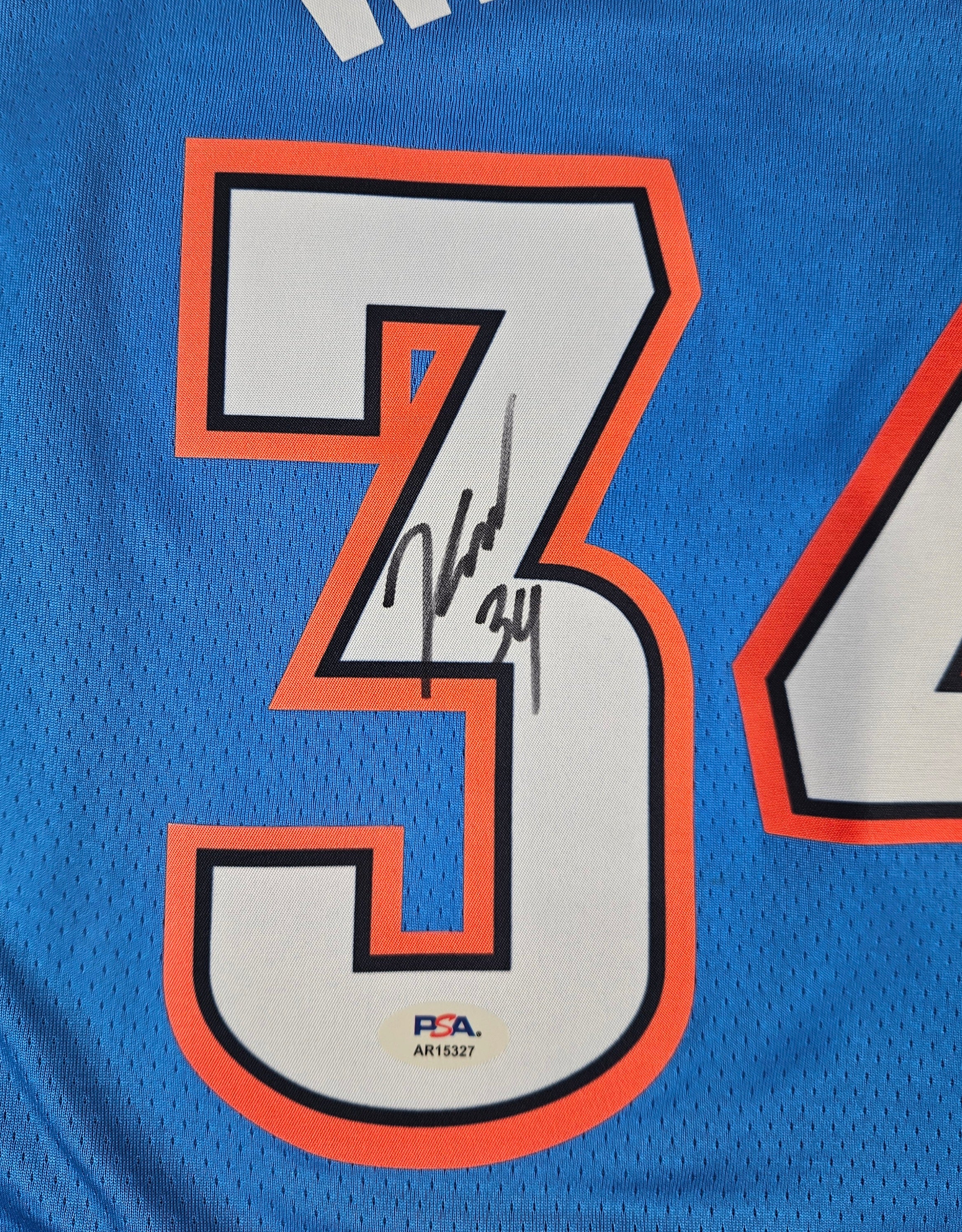 Kenrich Williams Signed Autographed Oklahoma City Thunder Jersey PSA Certified