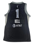 Kierstan Bell Signed Autographed Las Vegas Aces Wnba Jersey