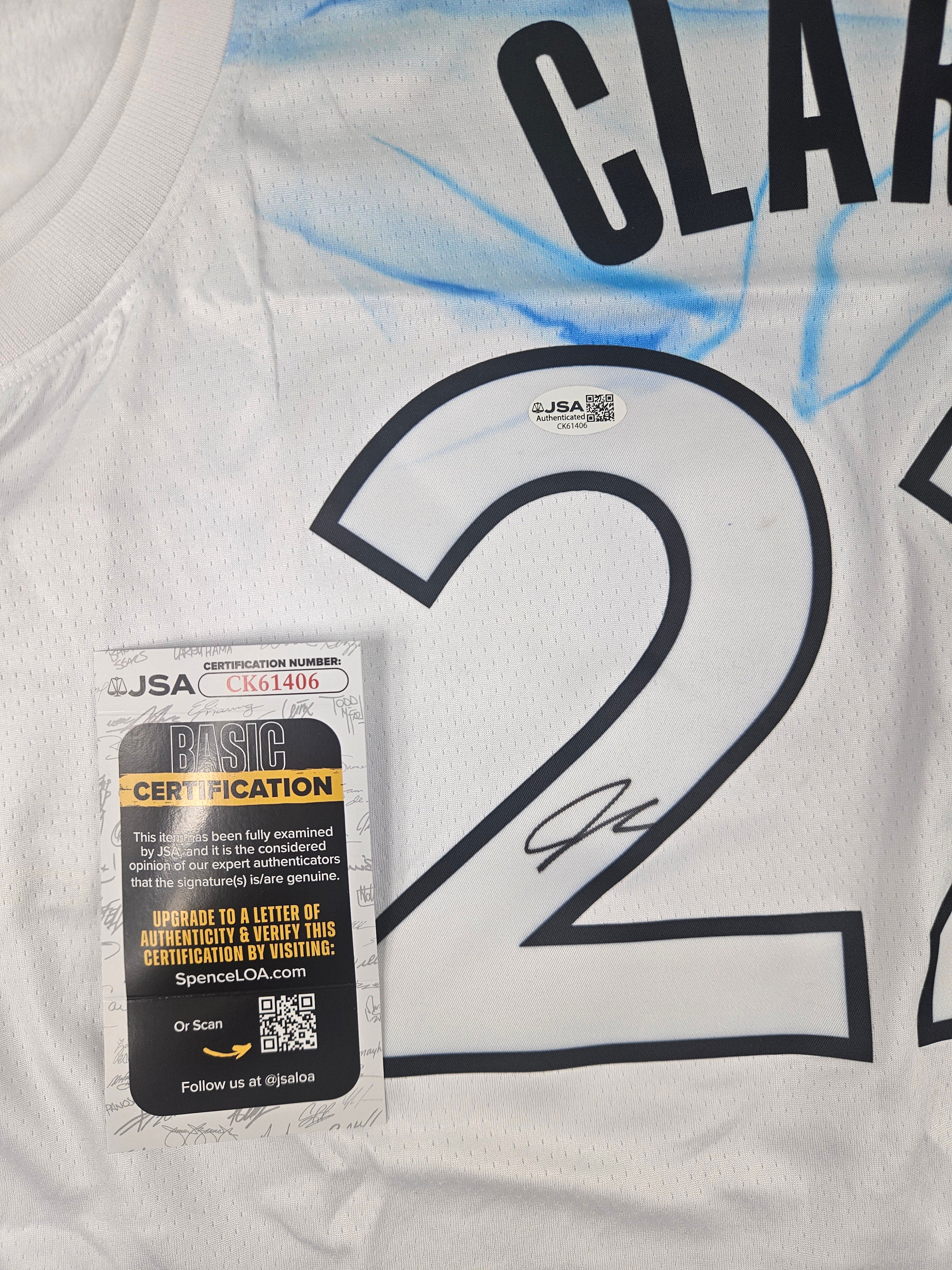 Jaylen Clark Signed Autographed Minnesota Timberwolves Jersey JSA COA