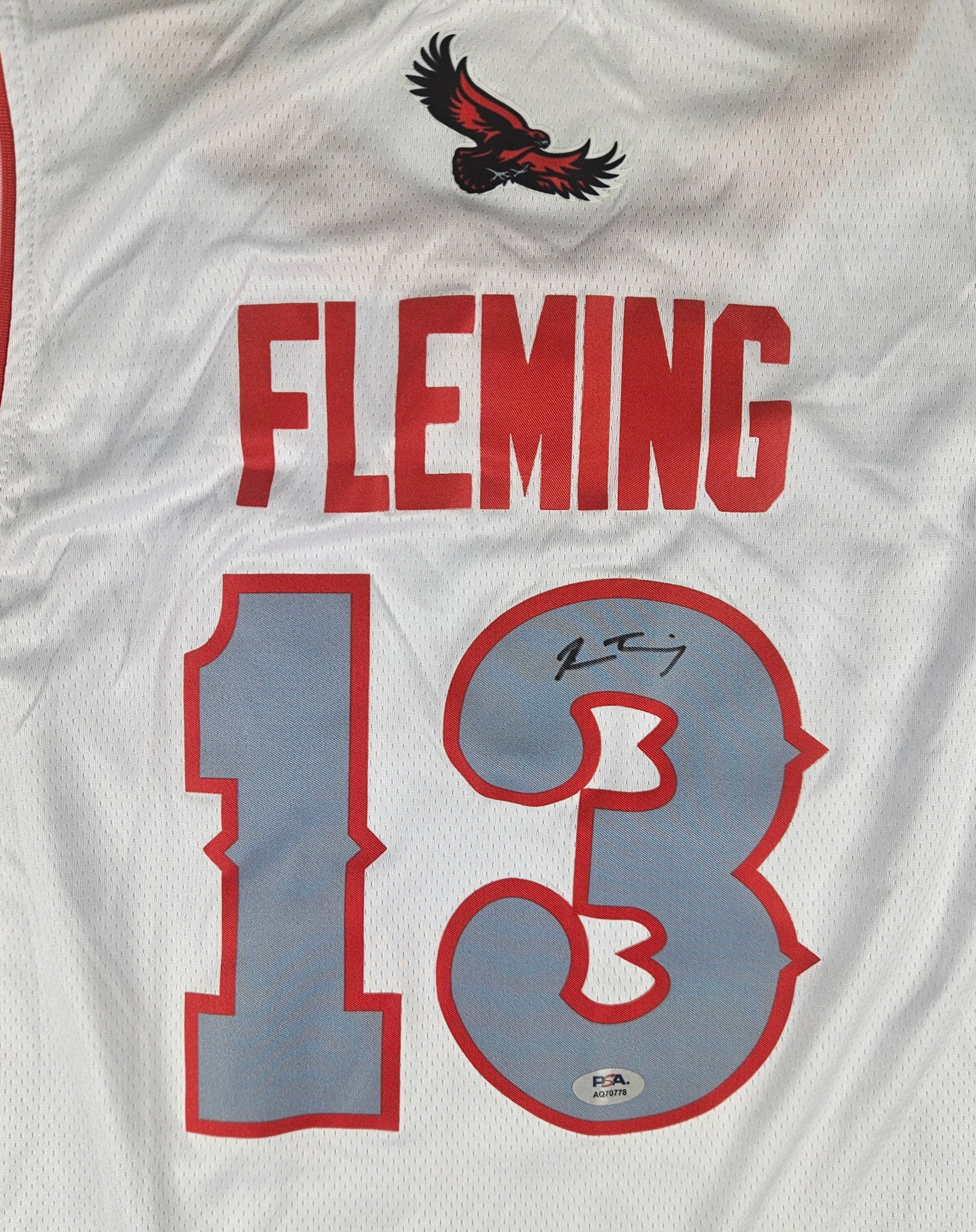 Rasheer Fleming Signed Autographed Saint Joseph's Hawks Jersey PSA Certified