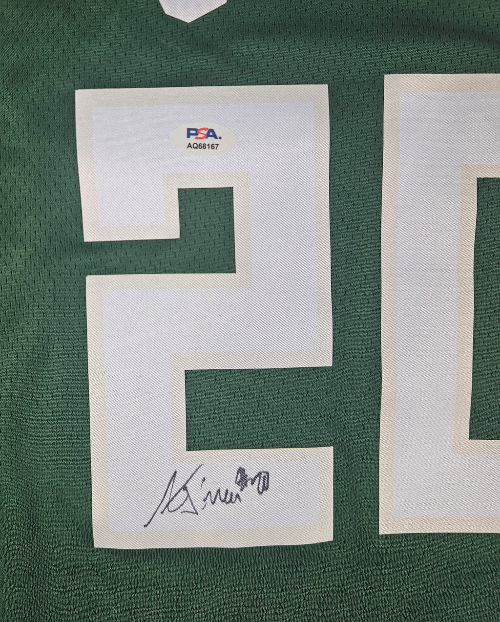 AJ Green Signed Autographed Milwaukee Bucks Jersey PSA Certified