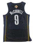 TJ McConnell Signed Autographed Indiana Pacers Black Jersey PSA Certified