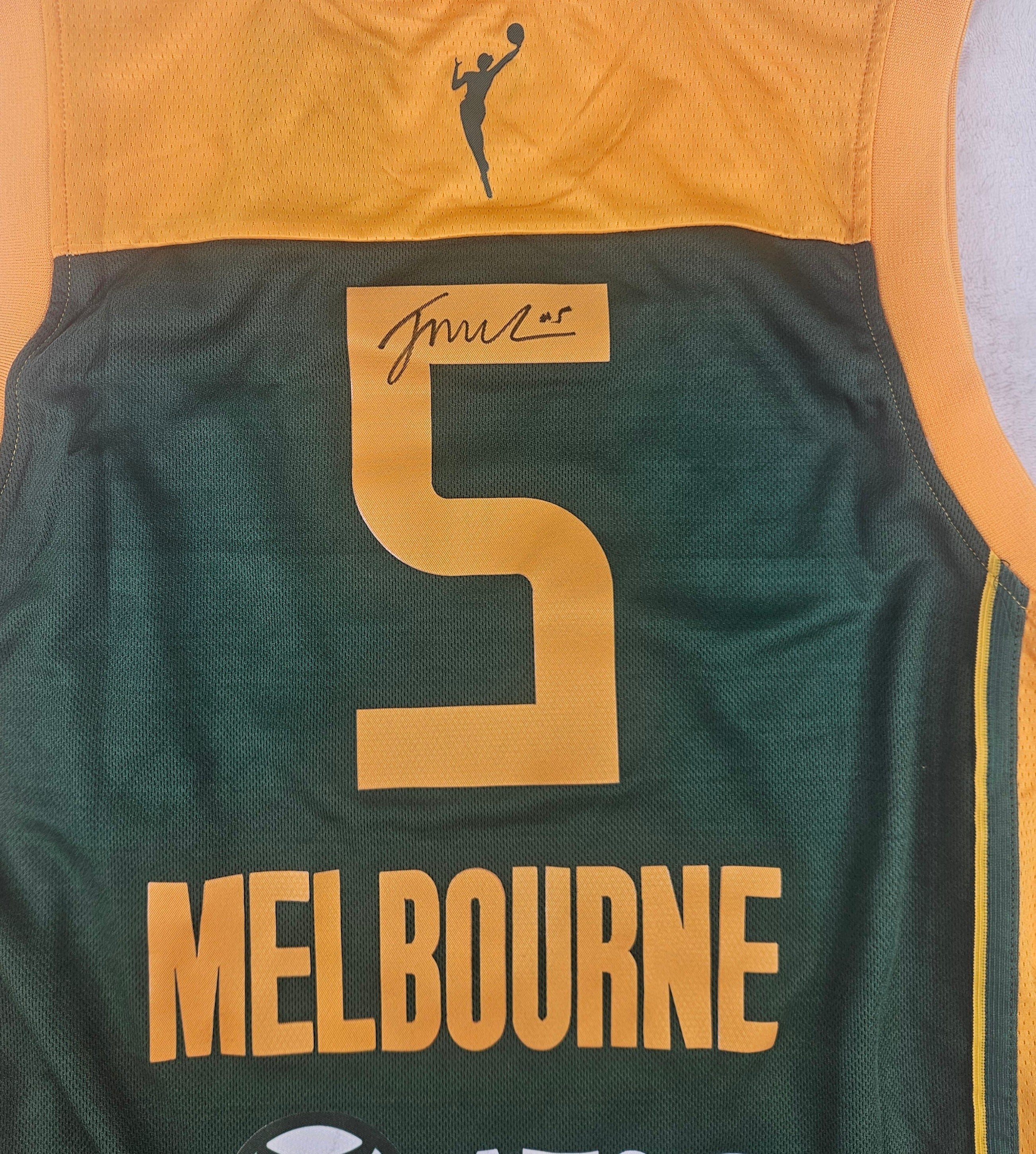 Jade Melbourne Signed Autographed Seattle Storm Jersey