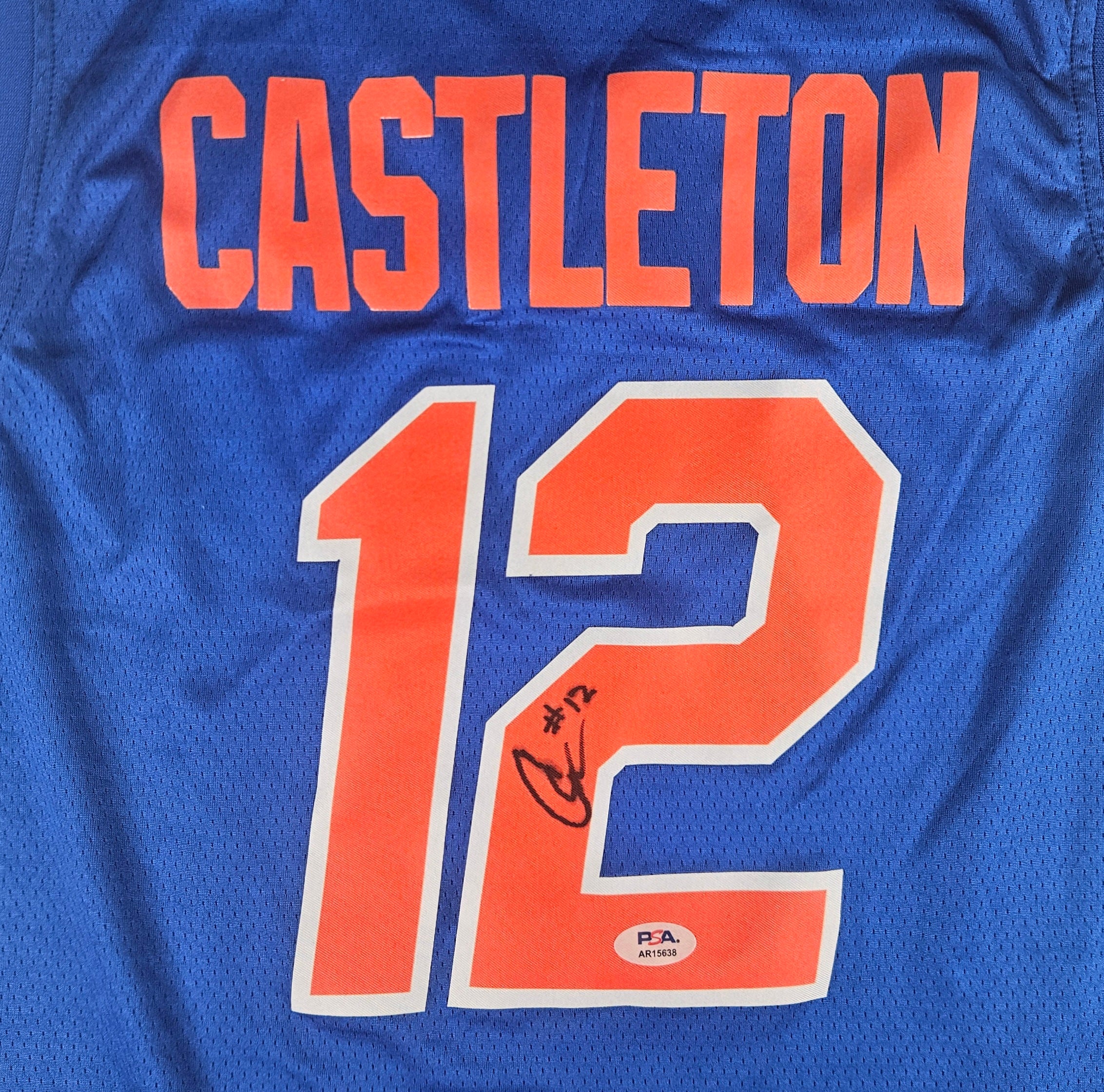 Colin Castleton Signed Autographed Florida Gators Jersey PSA Certified