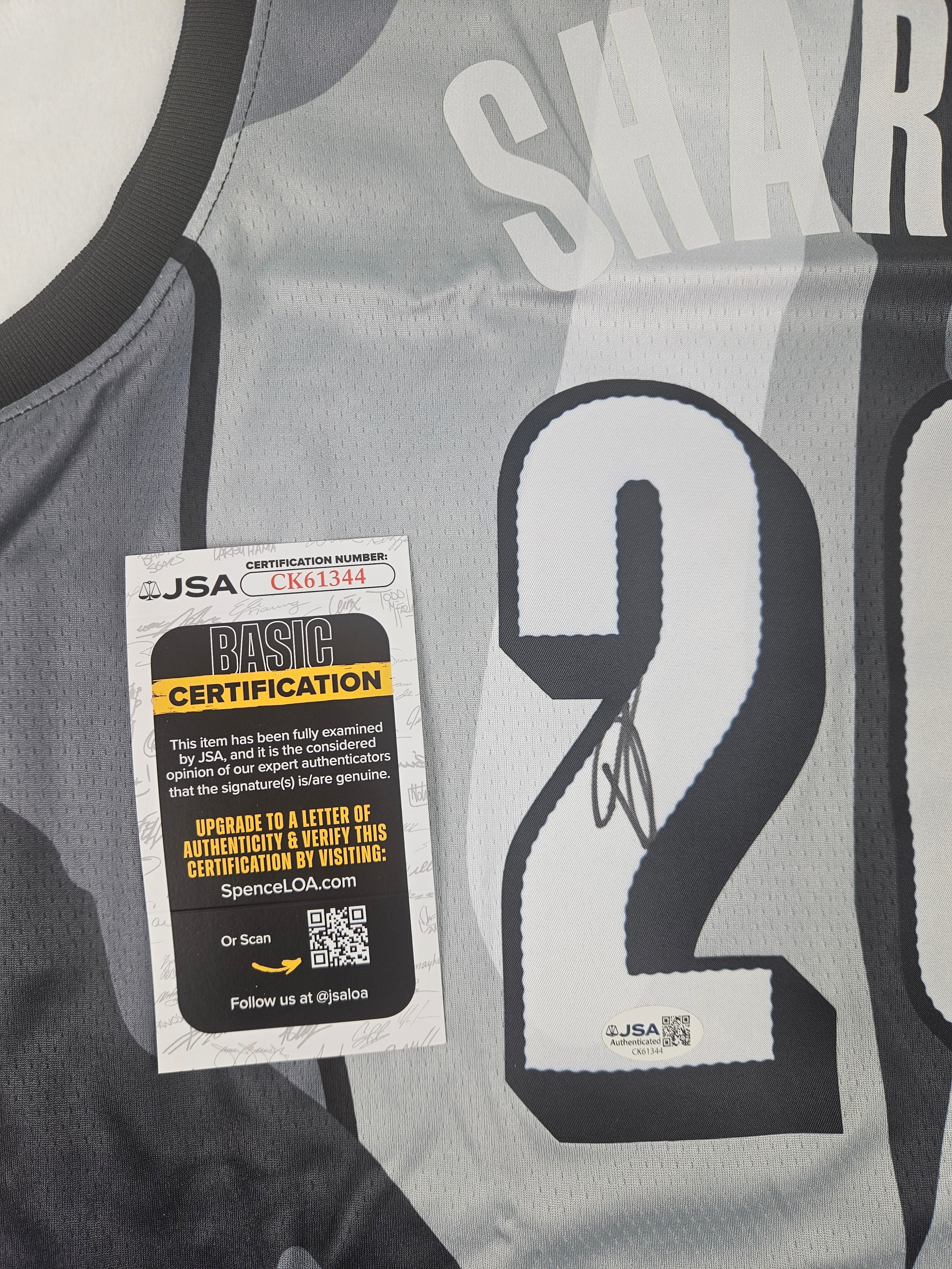 Day’Ron Sharpe Signed Autographed Brooklyn Nets Jersey JSA COA