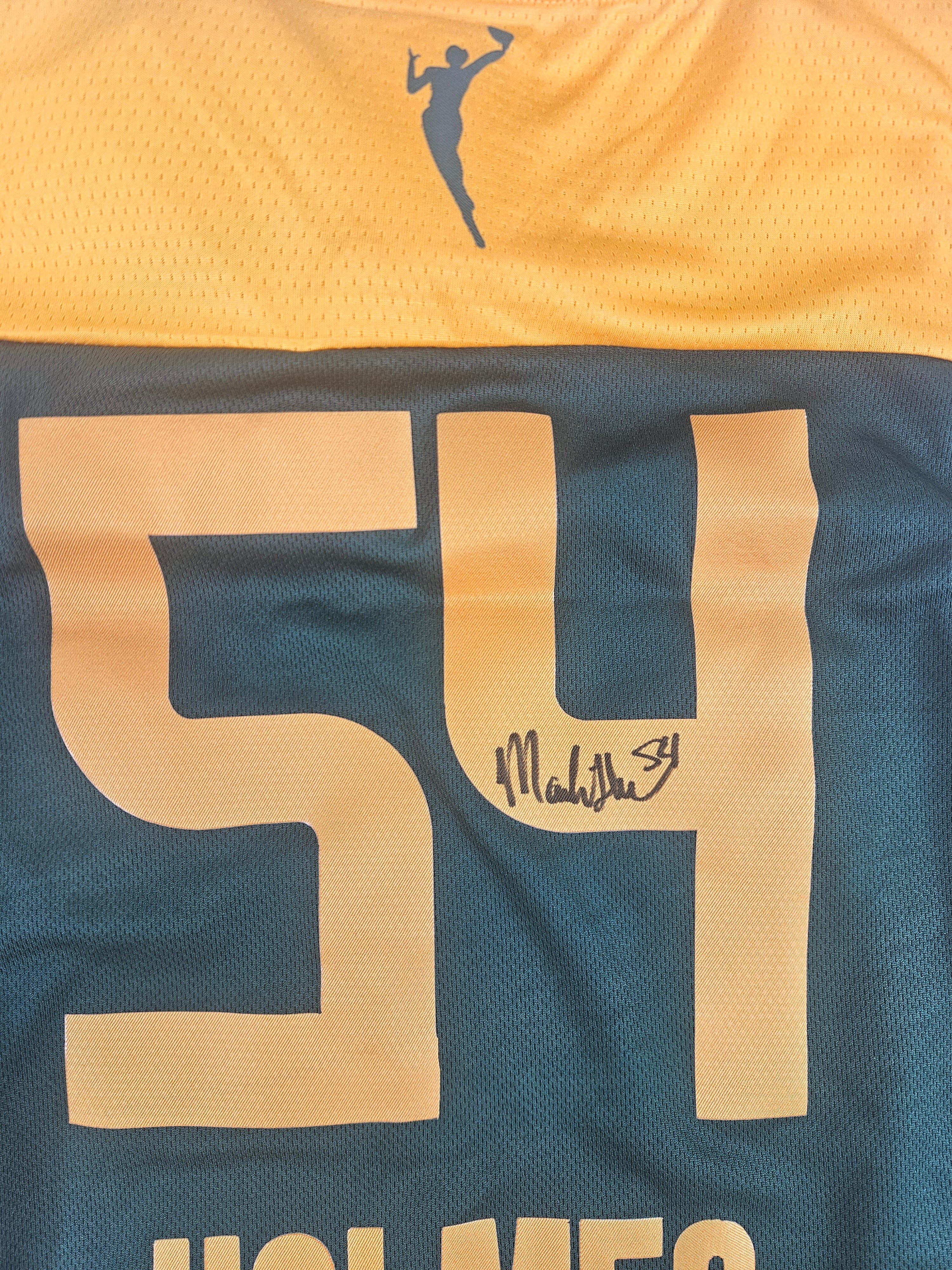 Mackenzie Holmes Signed Autographed Seattle Storm Jersey