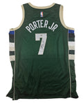 Kevin Porter Jr. Signed Autographed Milwaukee Bucks Jersey PSA Certified