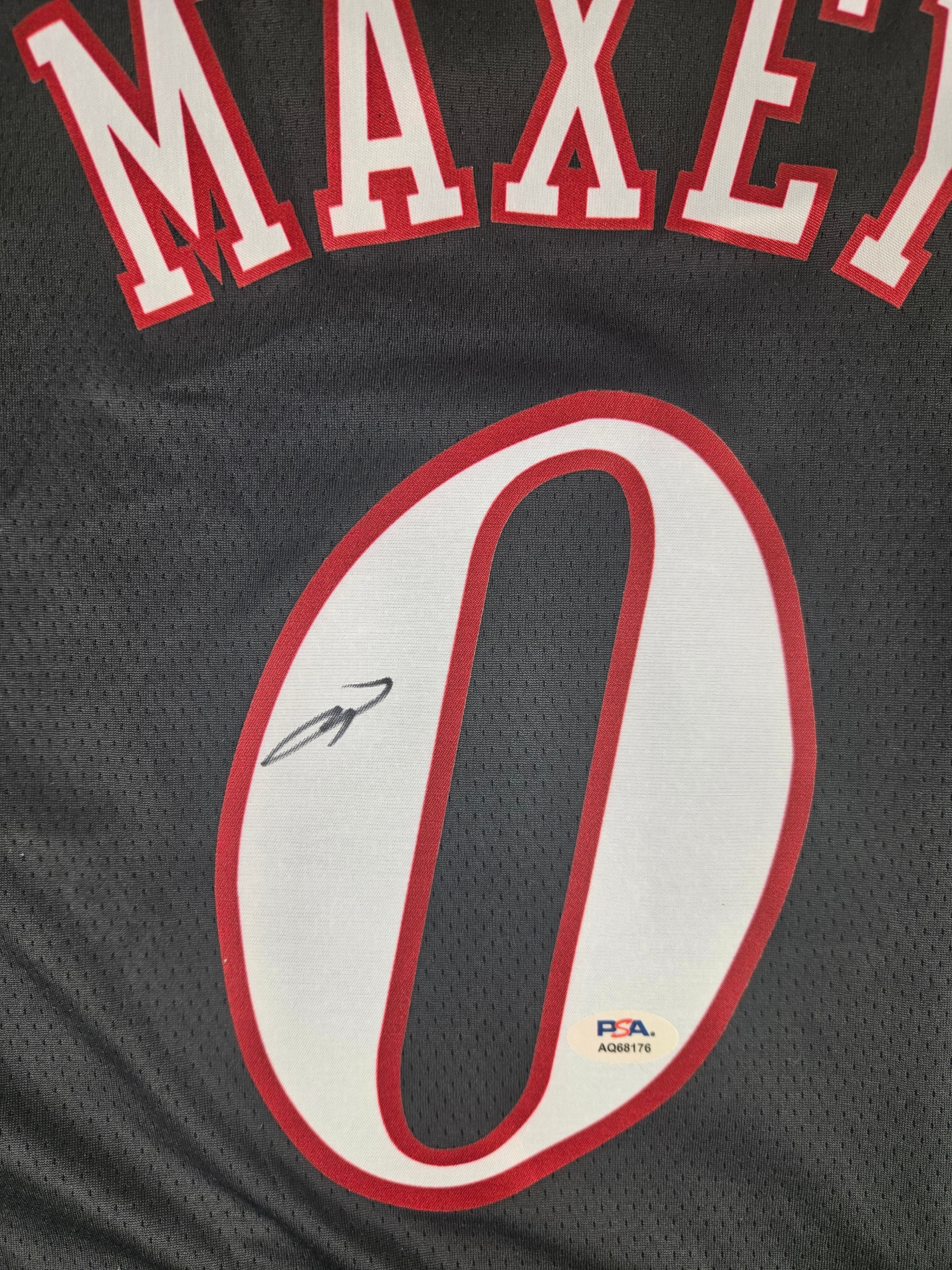 Tyrese Maxey Signed Autographed Philadelphia 76ers Jersey PSA Certified