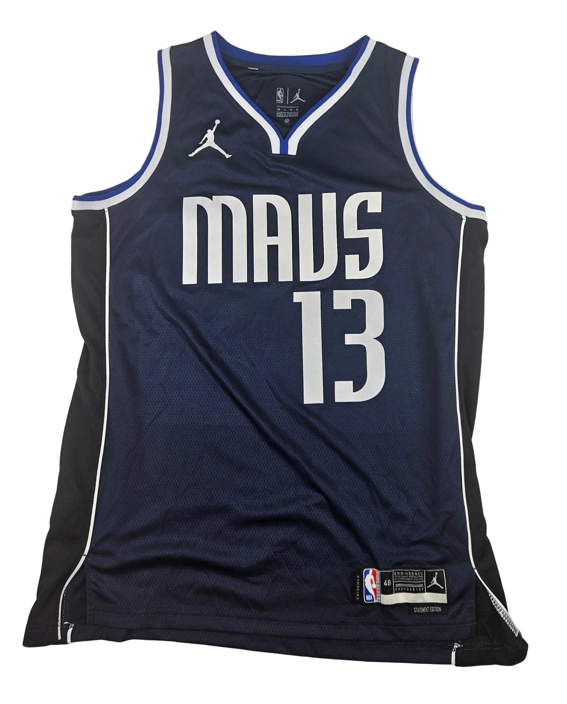 Naji Marshall Signed Dallas Mavericks Jersey Autographed JSA COA