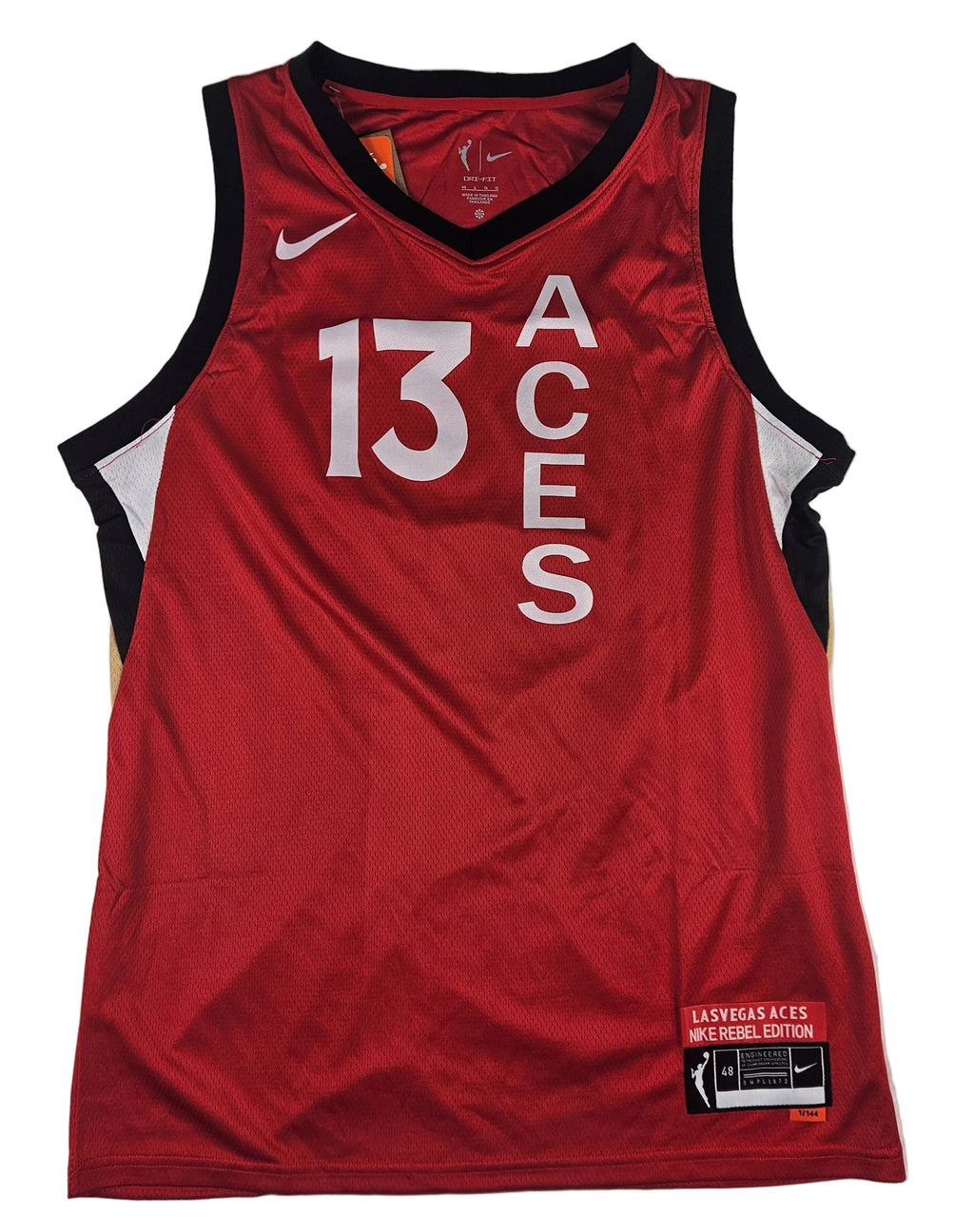 Justine Pissott Signed Autographed Las Vegas Aces Wnba Jersey