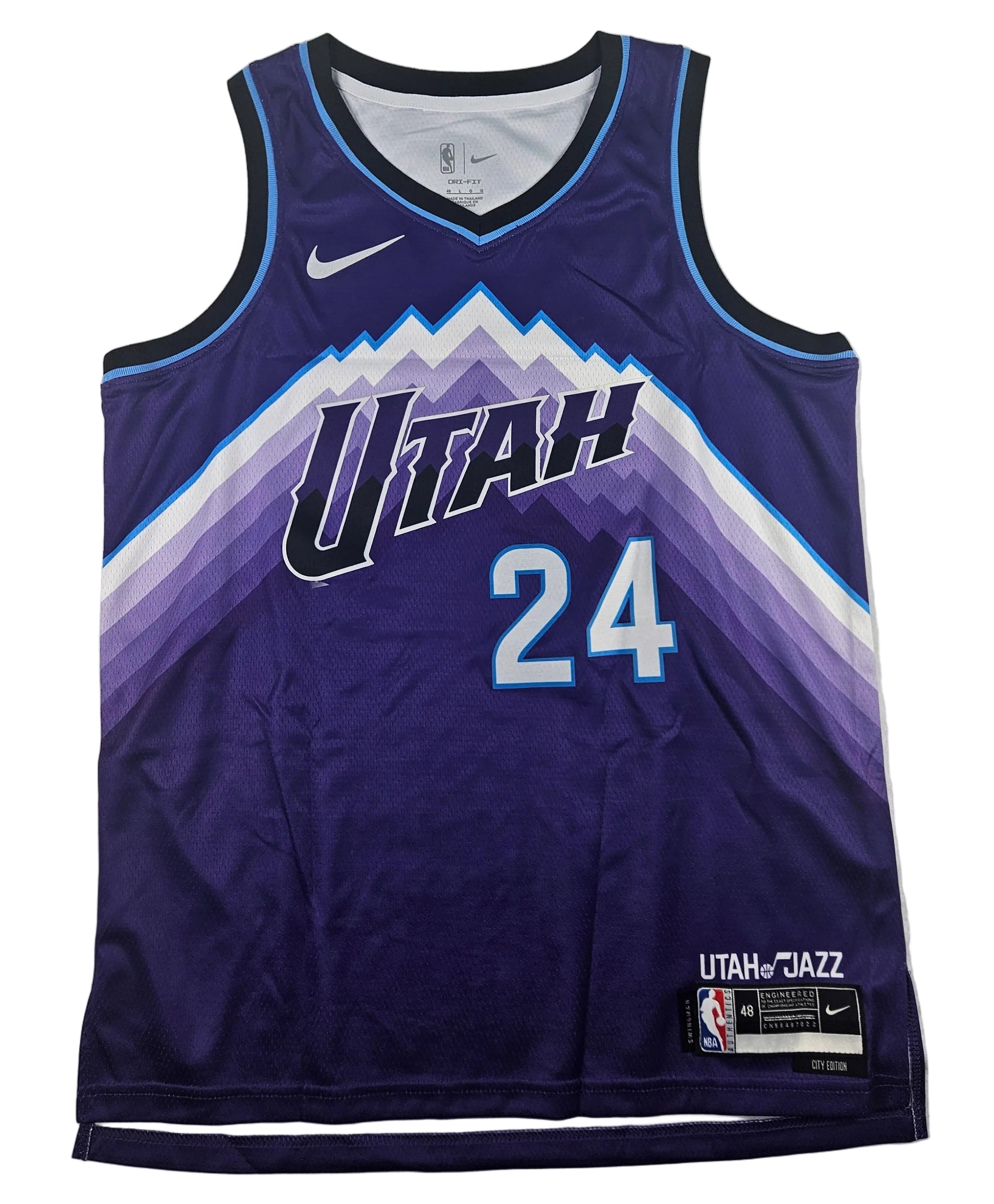 Walker Kessler Signed Autographed Utah Jazz Jersey JSA COA