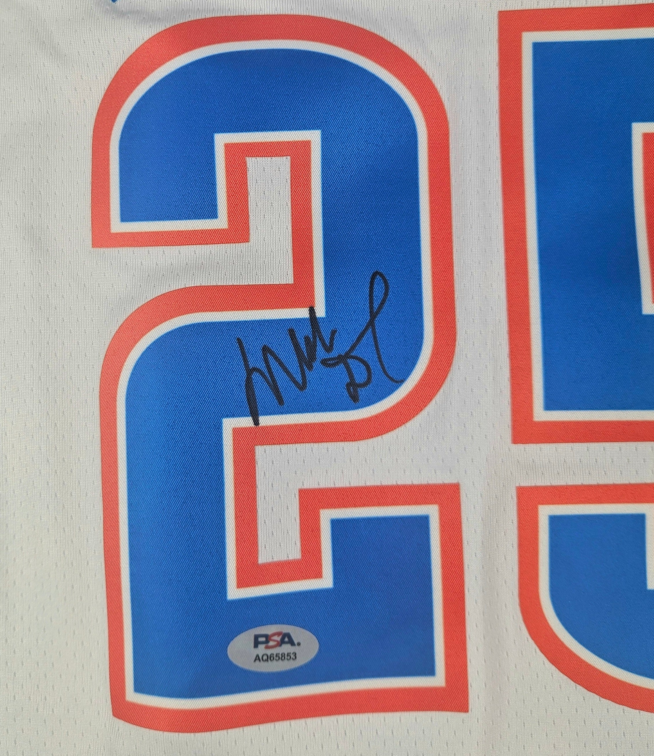 Mark Daigneault Signed Autographed Oklahoma City Thunder Jersey PSA Certified