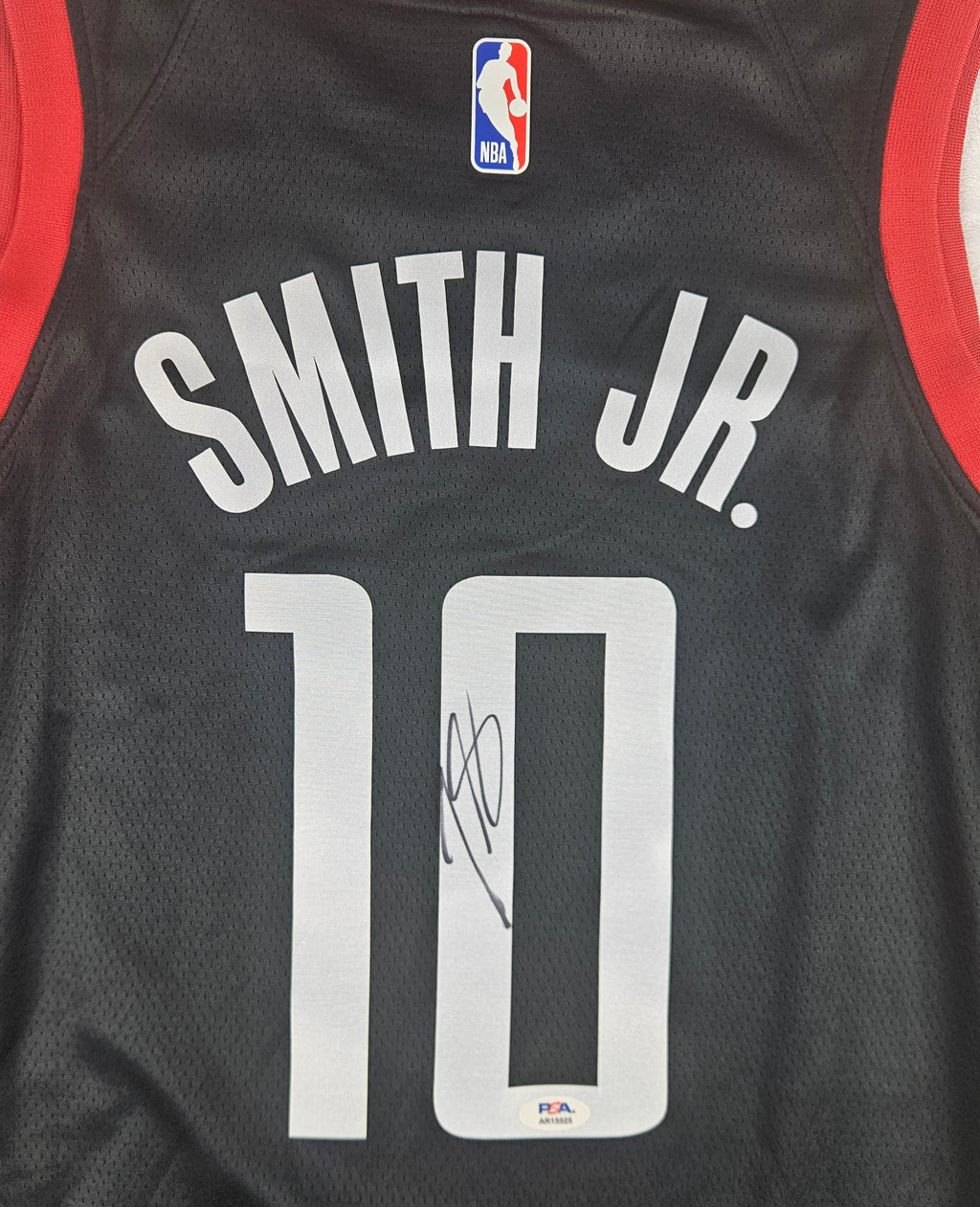 Jabari Smith Jr. Signed Autographed Houston Rockets Jersey PSA Certified