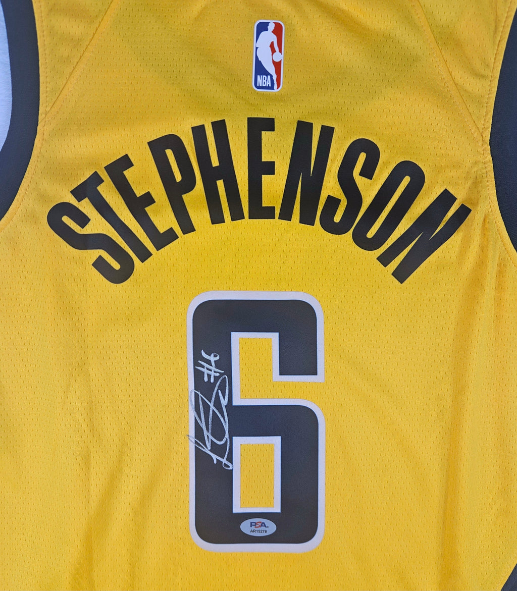 Lance Stephenson Signed Autographed Indiana Pacers Jersey PSA Certified