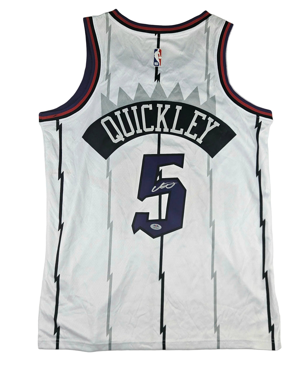 Immanuel Quickley Signed Autographed Toronto Raptors Jersey PSA Certified