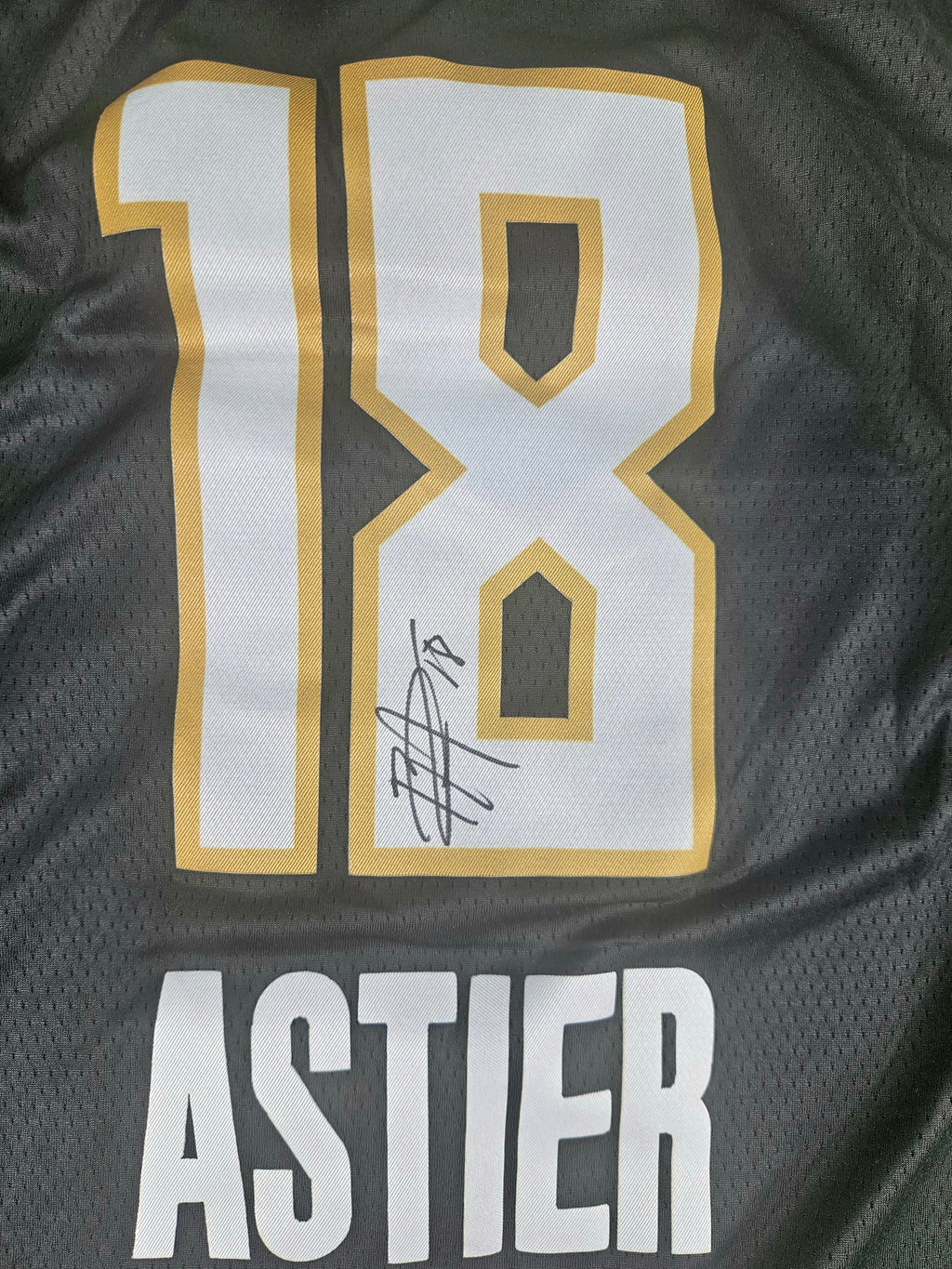 Pauline Astier Signed Autographed New York Liberty Wnba Jersey