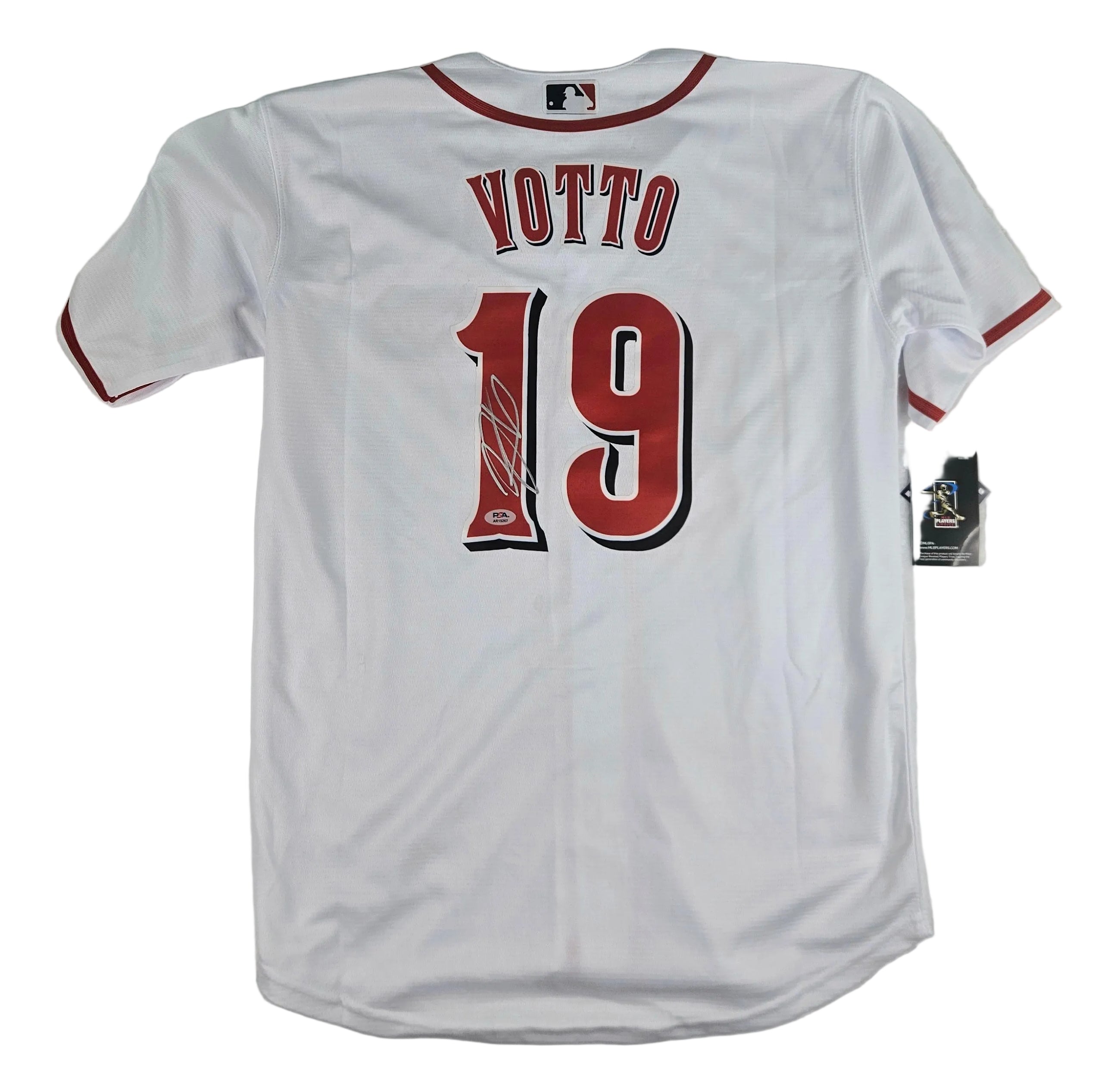 Joey Votto Cincinnati Reds Signed Autographed Jersey PSA Certified