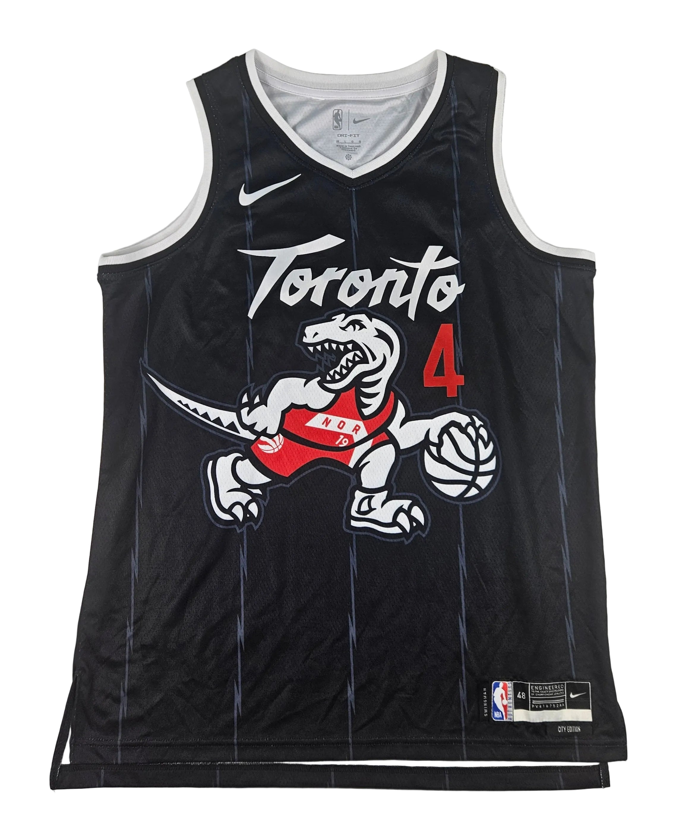 Scottie Barnes Signed Autographed Toronto Raptors Jersey PSA Certified