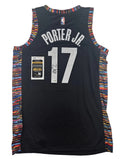 Michael Porter Jr. Signed Autographed Nets Black Jersey JSA COA