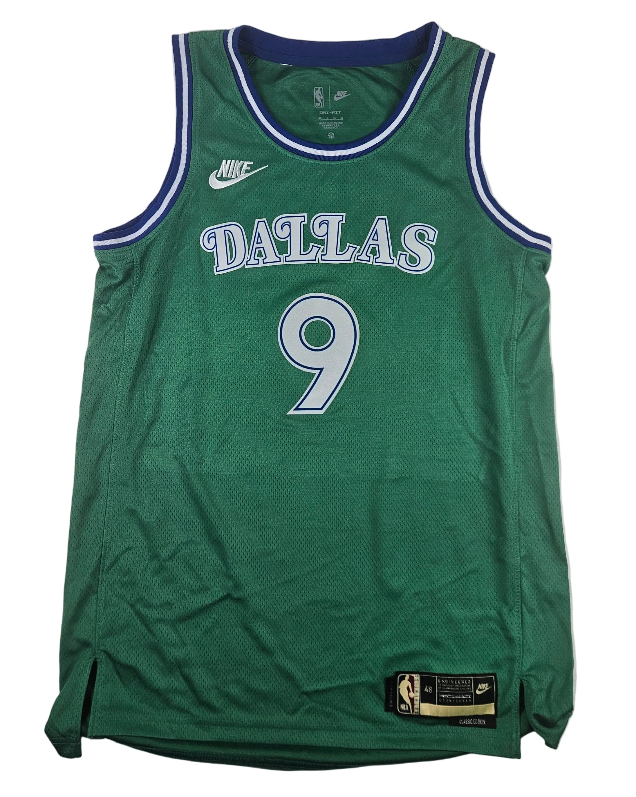 Ryan Nembhard Signed Autographed Dallas Mavericks Green Jersey JSA COA